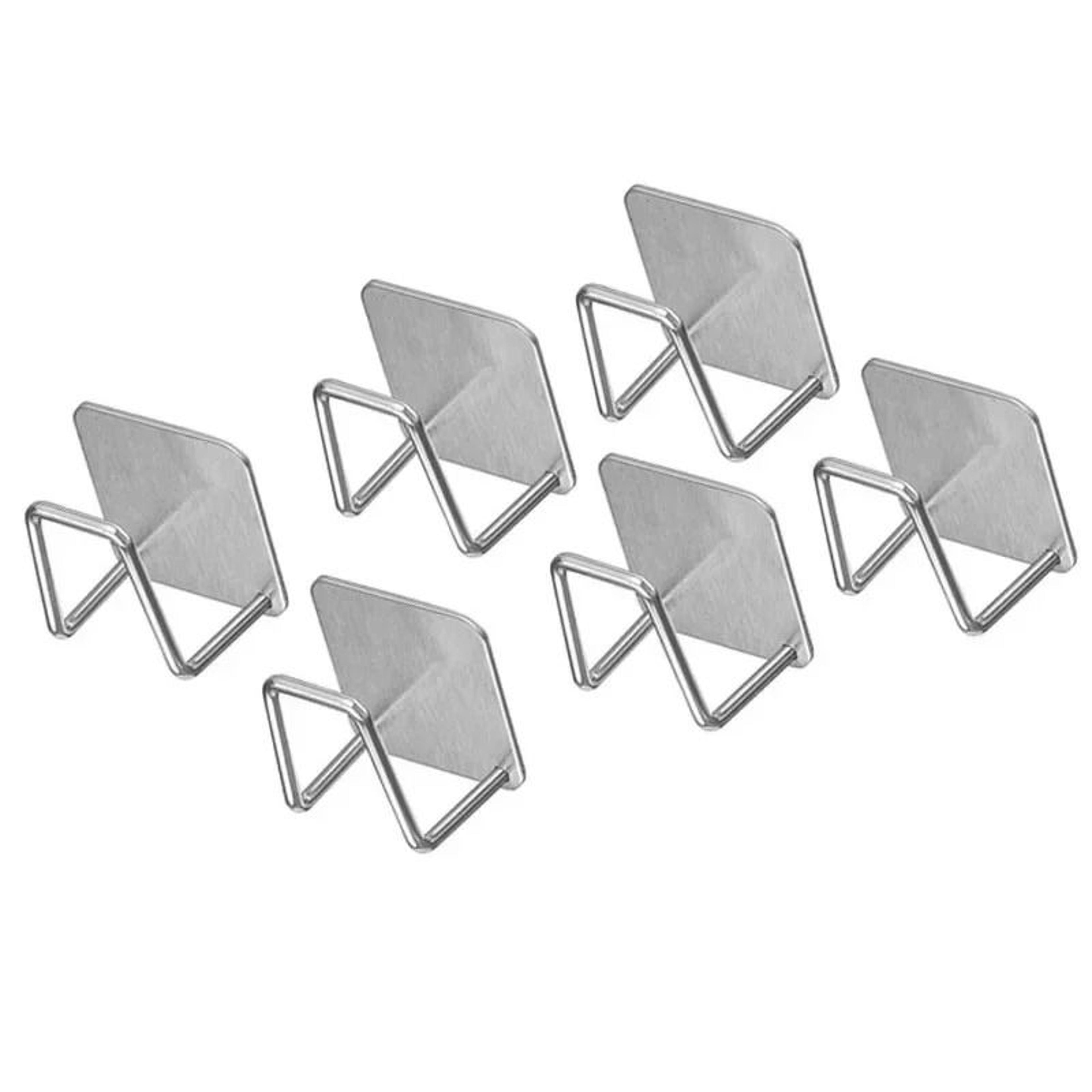 Drill Free Stainless Steel Culinary Storage Rack 8