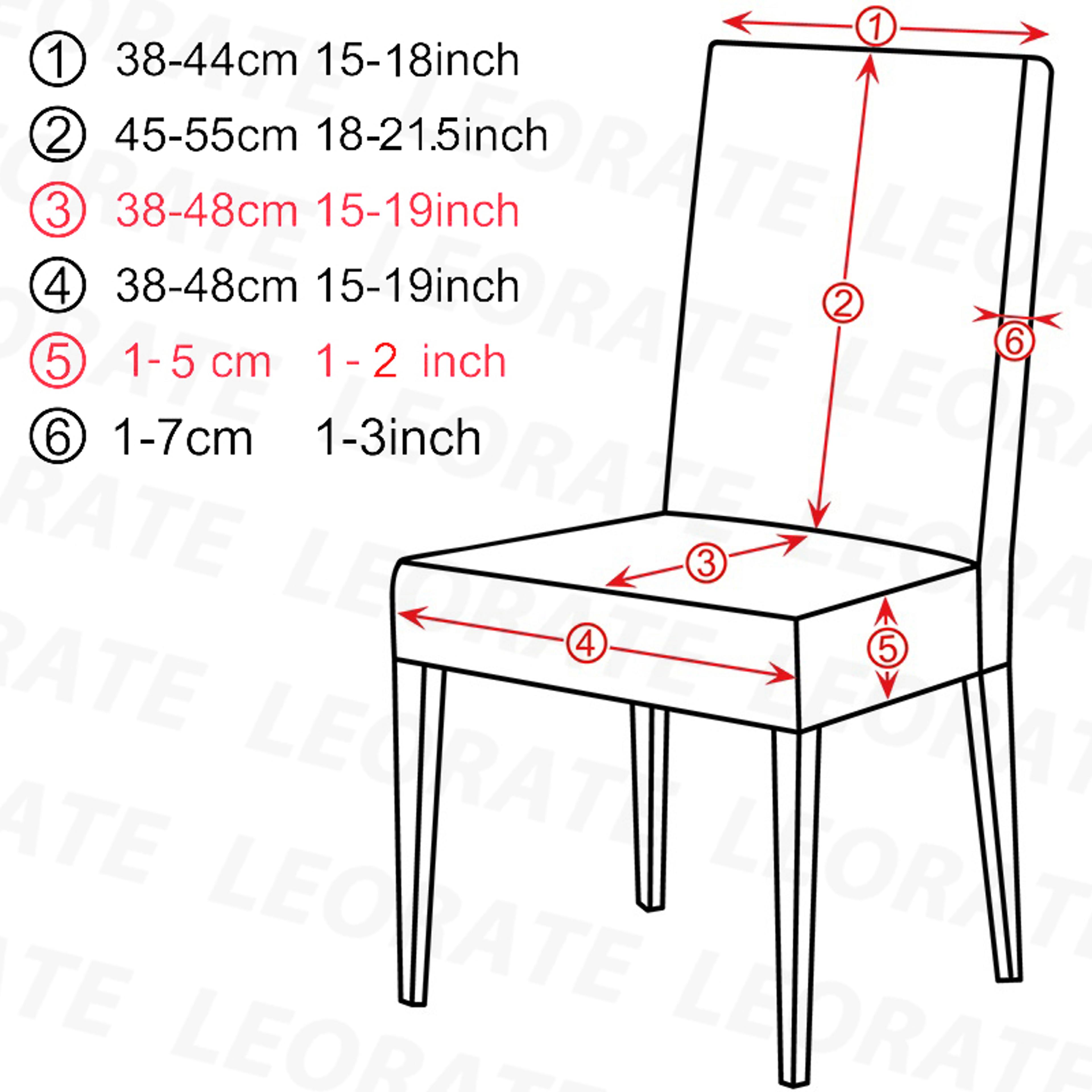 Universal Elastic Chair Cover Stretchable Furniture Protector For Living Room  Dining Chairs 1