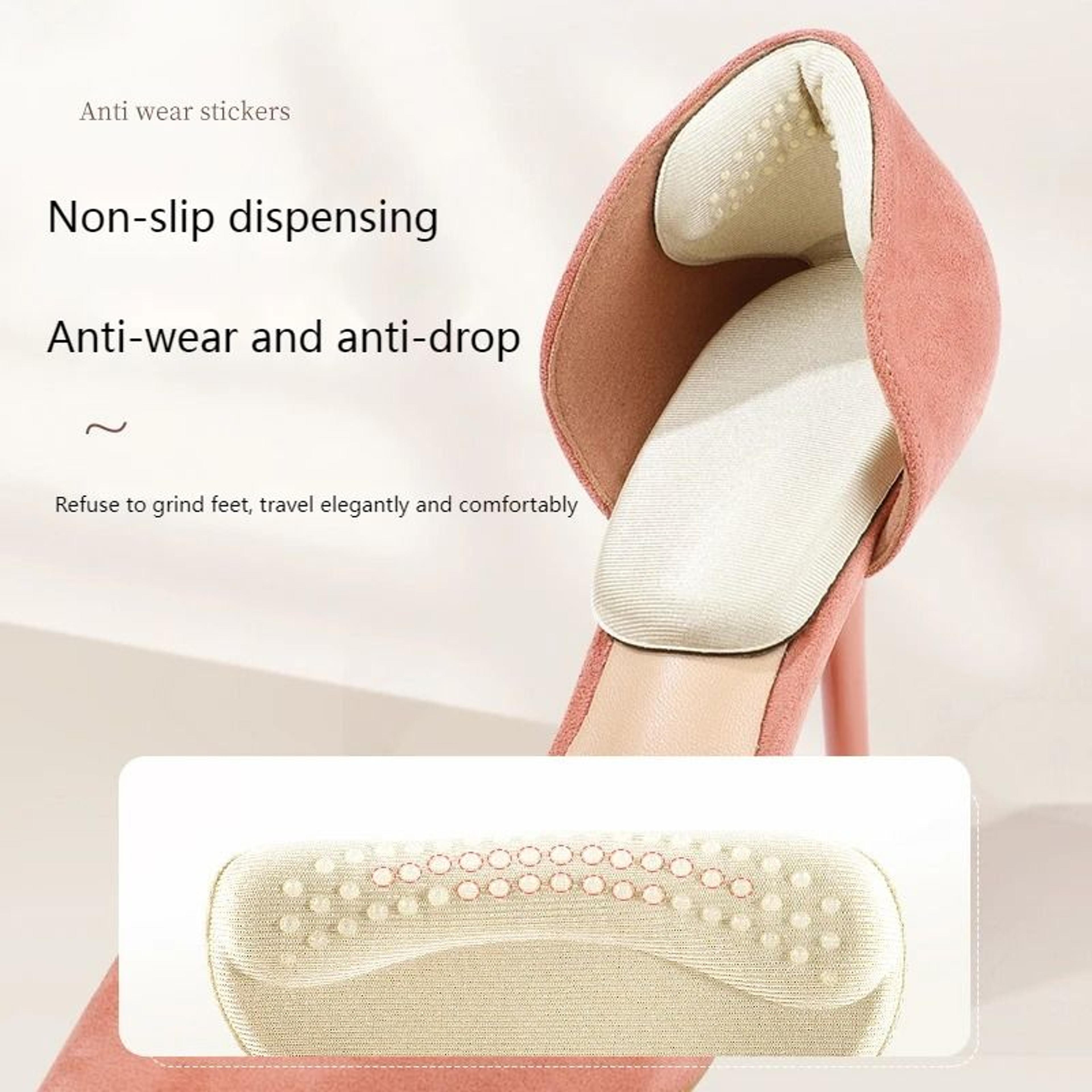 Anatomical T Shape Heel Cushion And Friction Shield 2