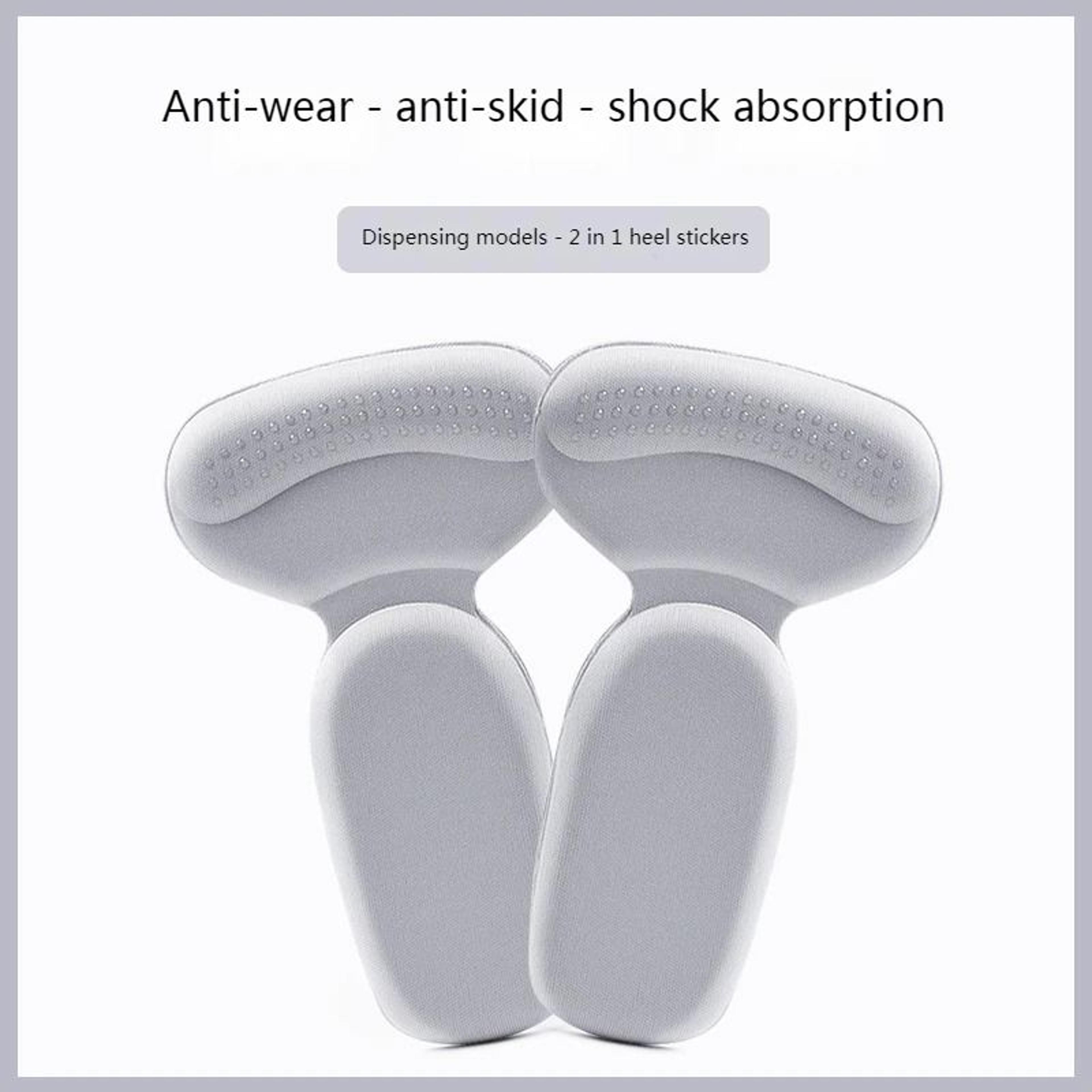 Anatomical T Shape Heel Cushion And Friction Shield 6