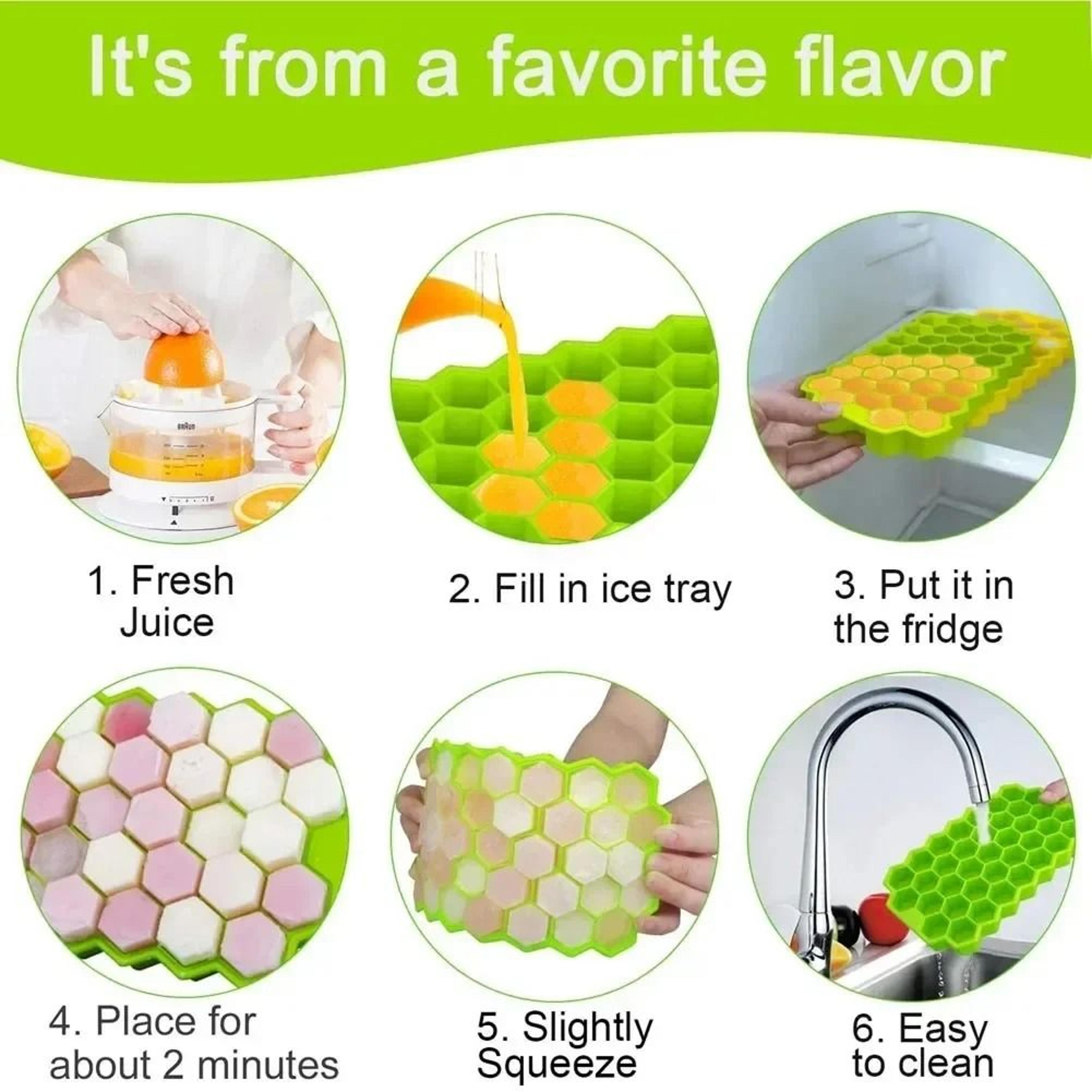 Reusable Silicone Popsicle And Ice Cube Mold 3