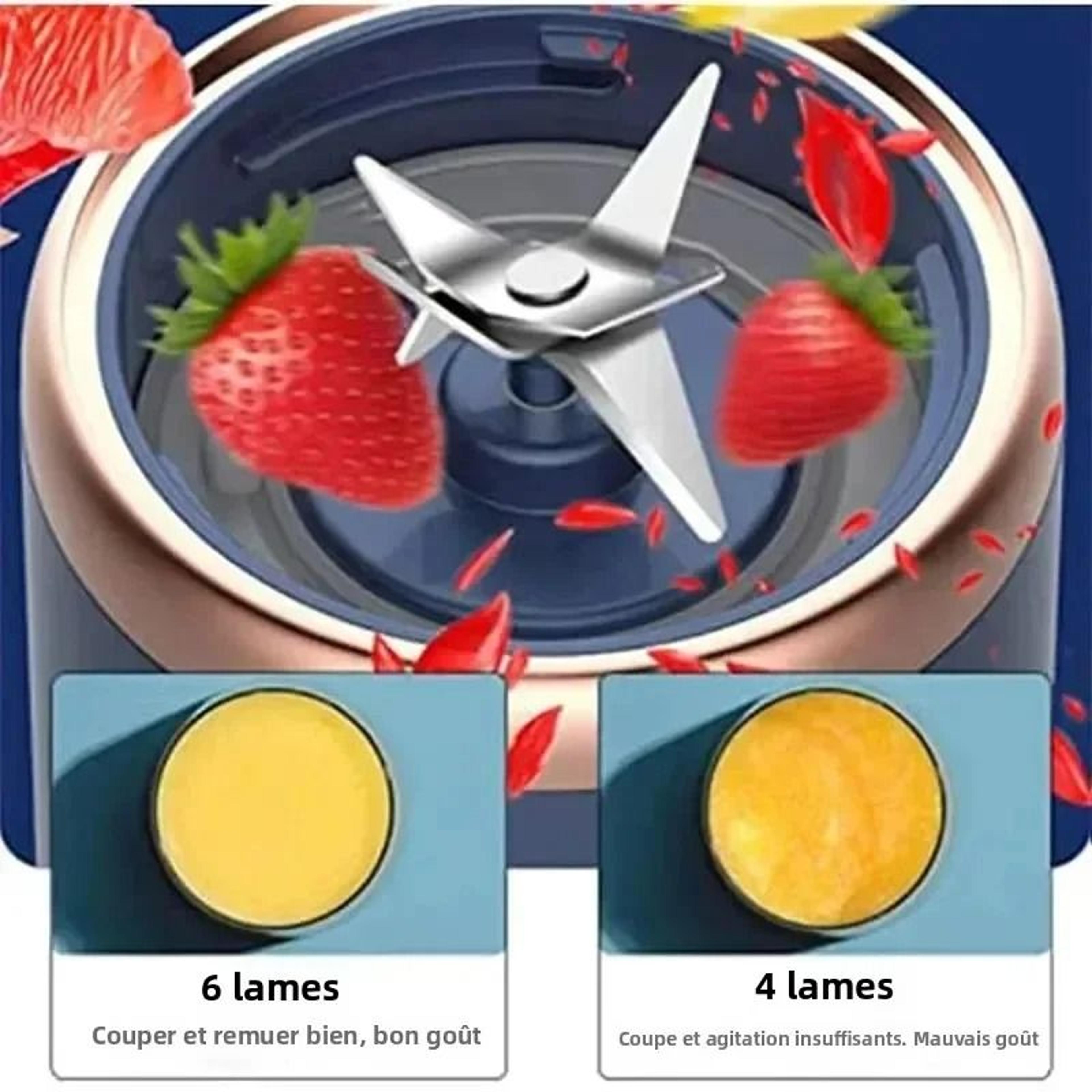 135 Oz Portable USB Electric Travel Juicer Cup 2