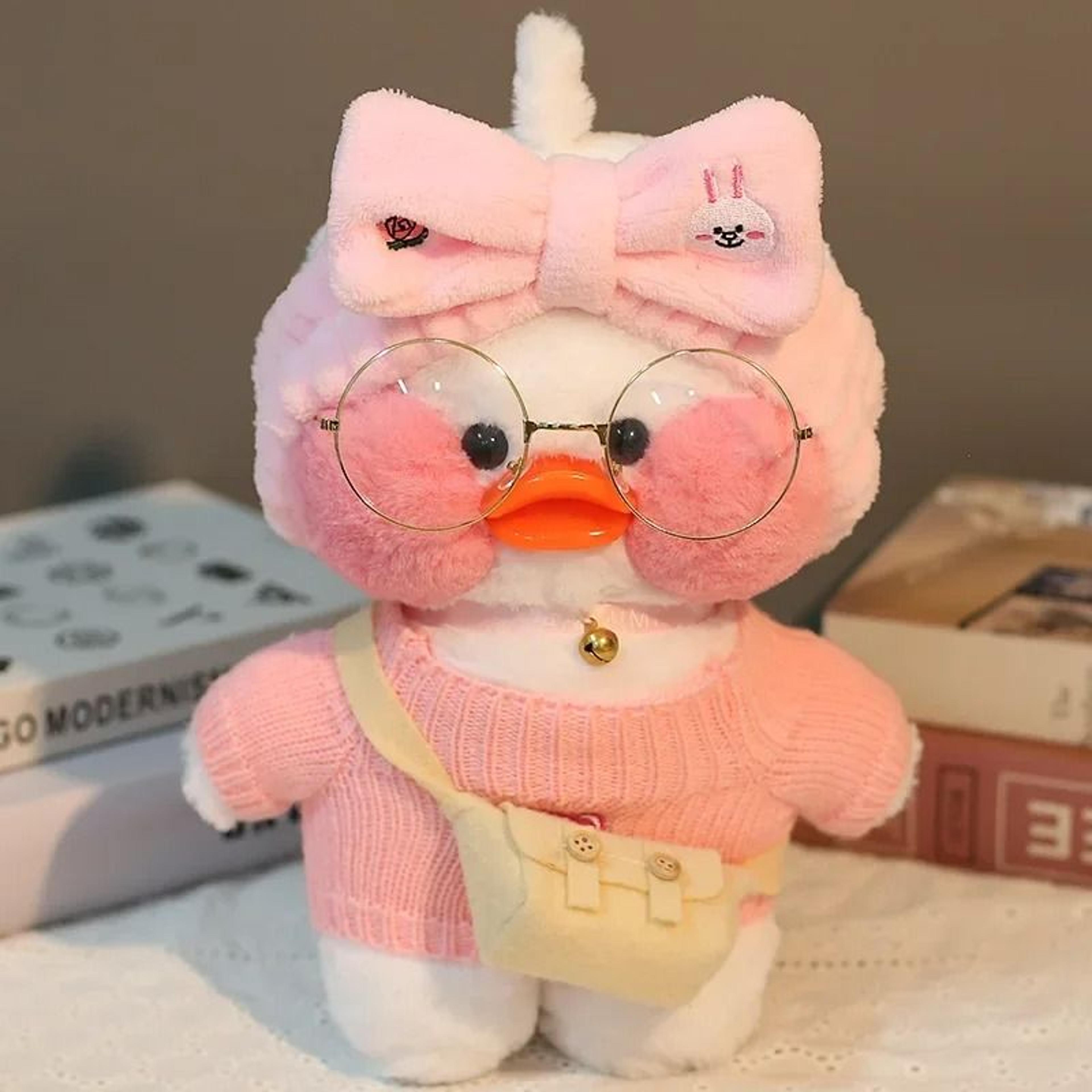 12in kawaii yellow duck plush