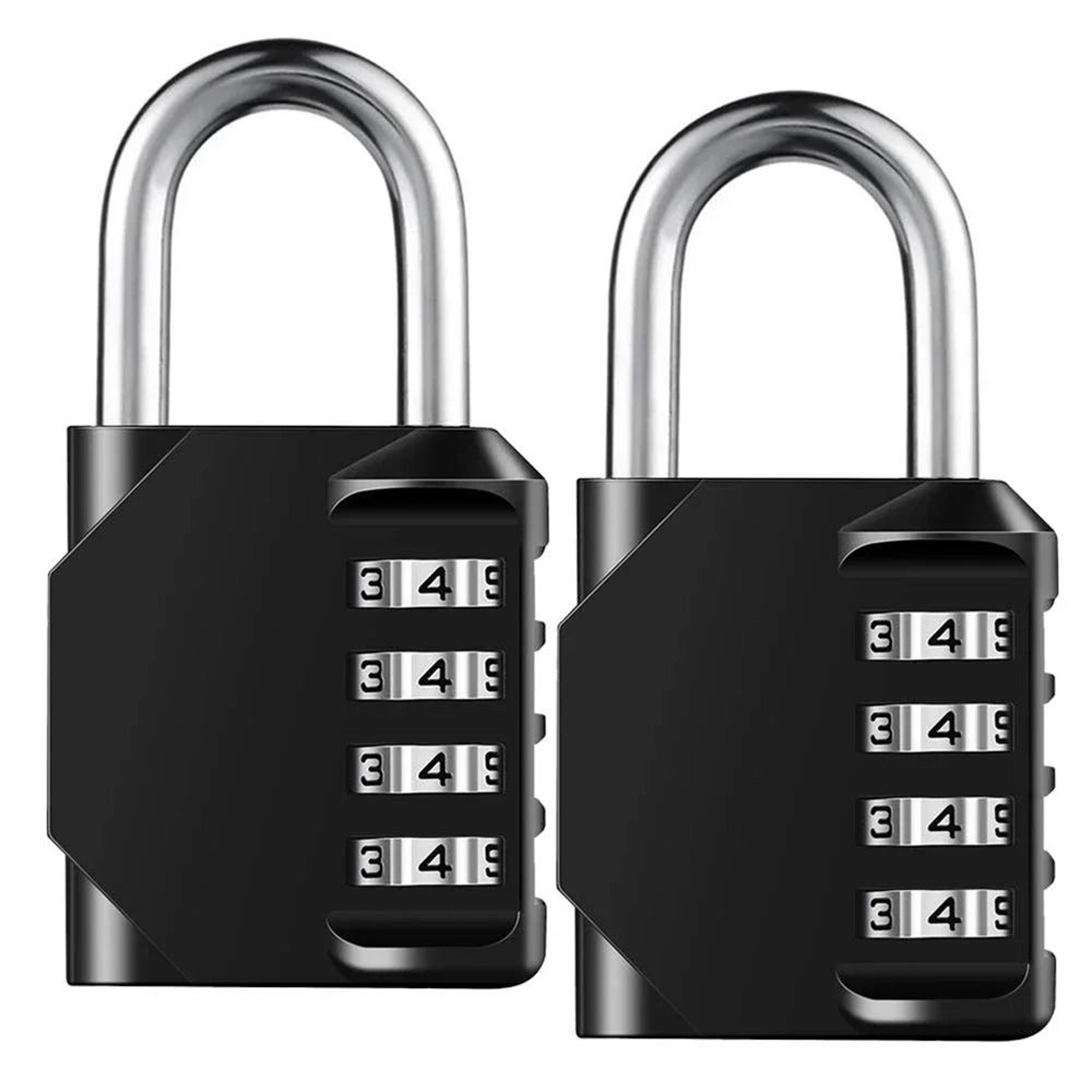 4 digit resettable heavy duty combination padlock
