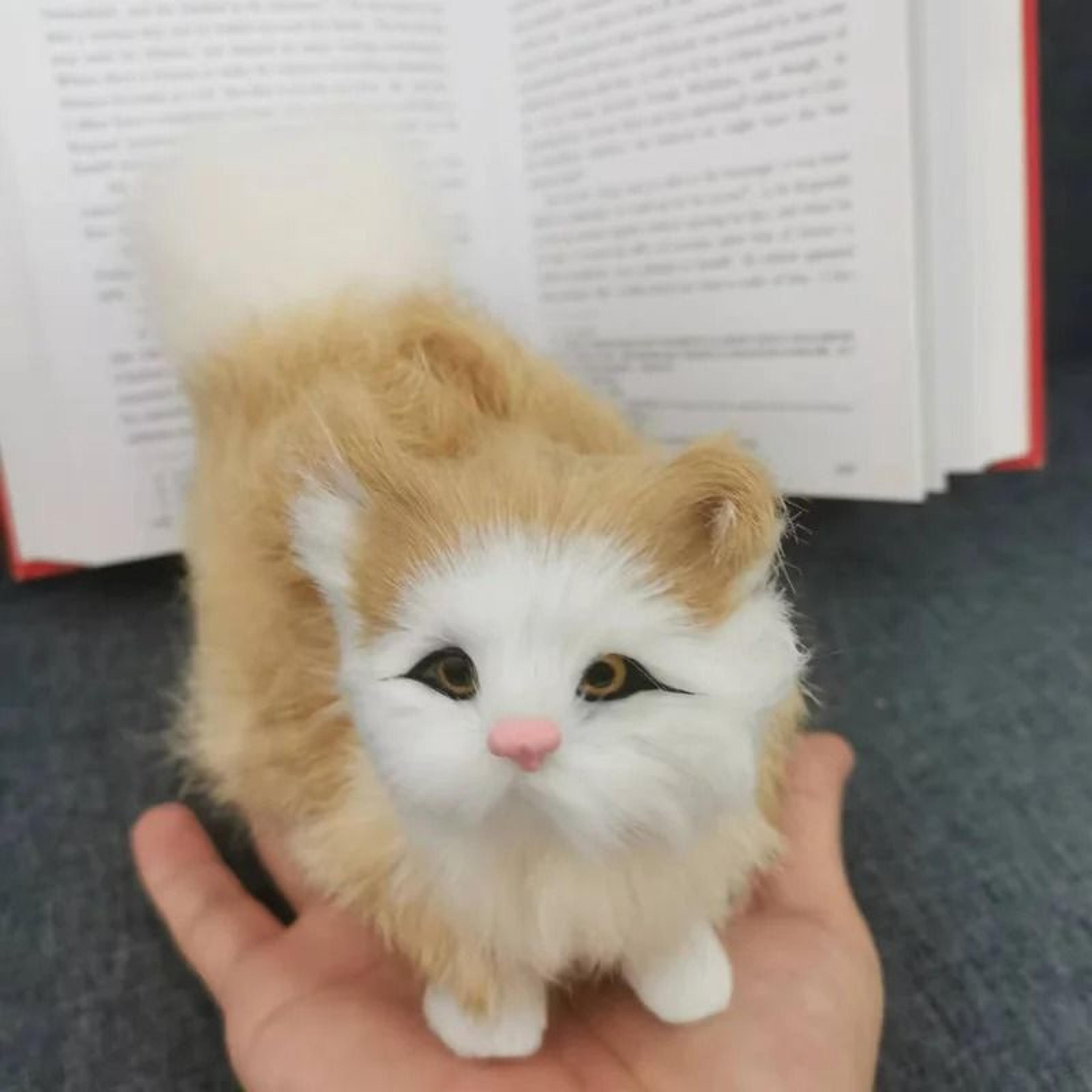 Realistic Simulation Soft Cat Plush Doll 3