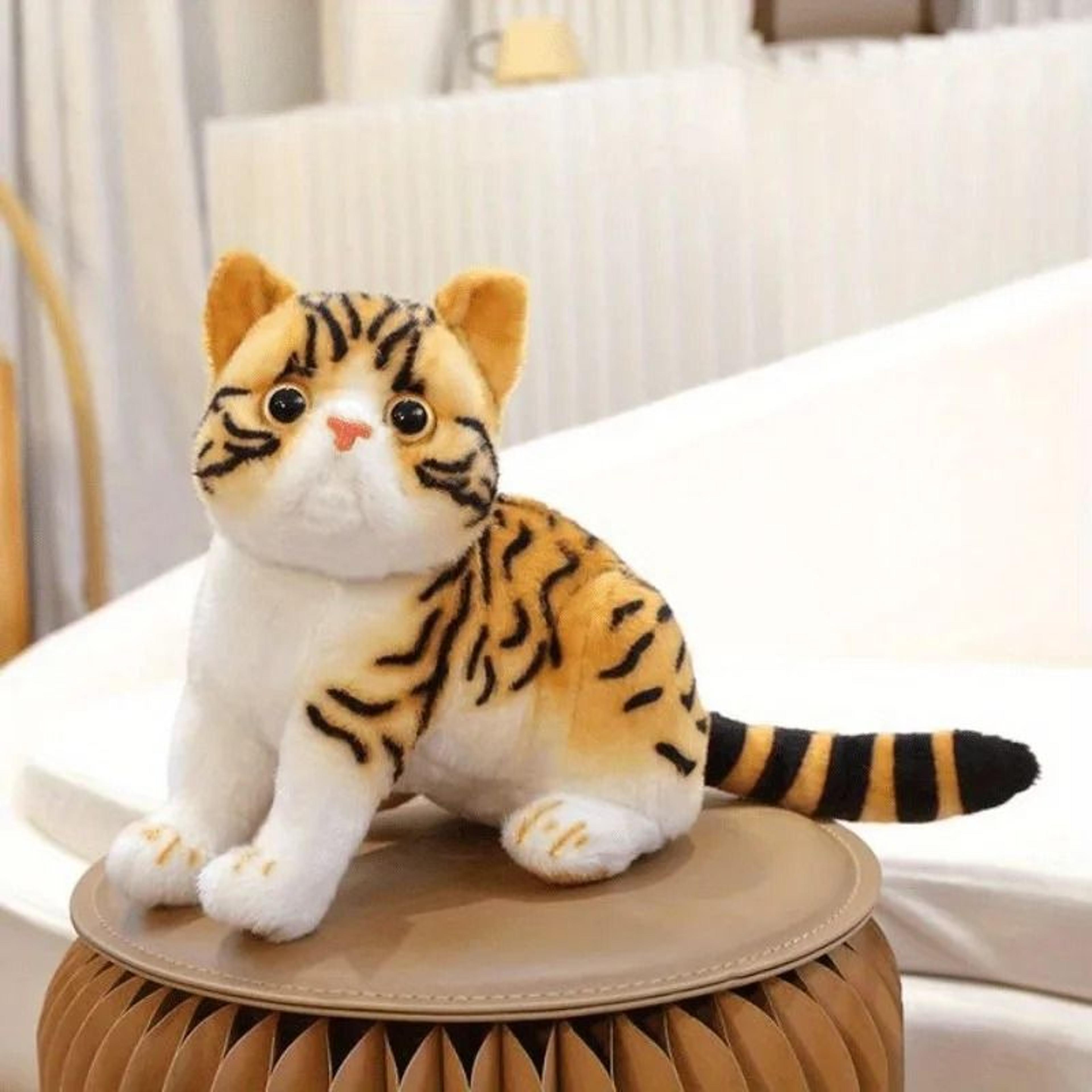 Lifelike American Shorthair Plush Cat 5