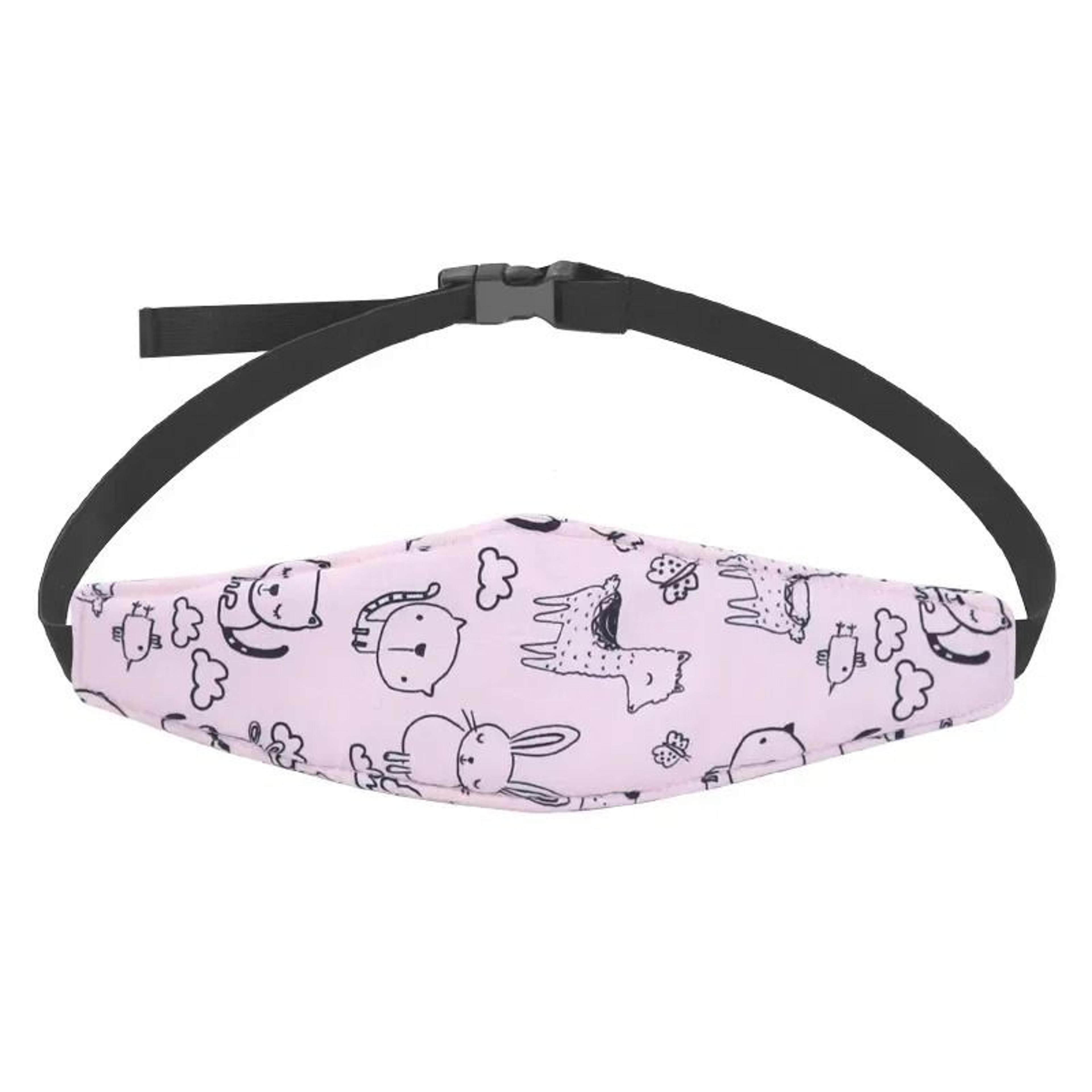 Adjustable Baby Car Seat Head Support Belt 9