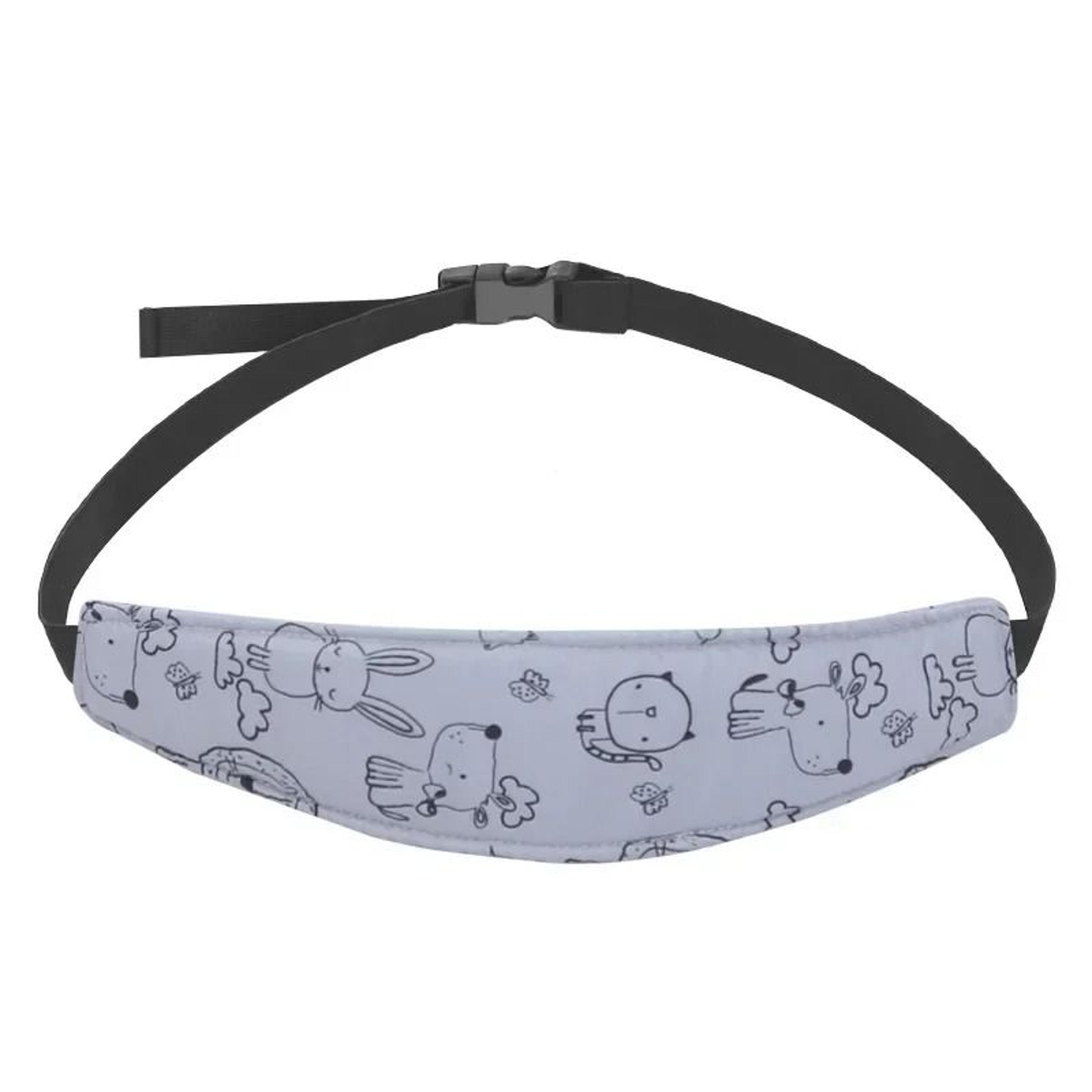 Adjustable Baby Car Seat Head Support Belt 6