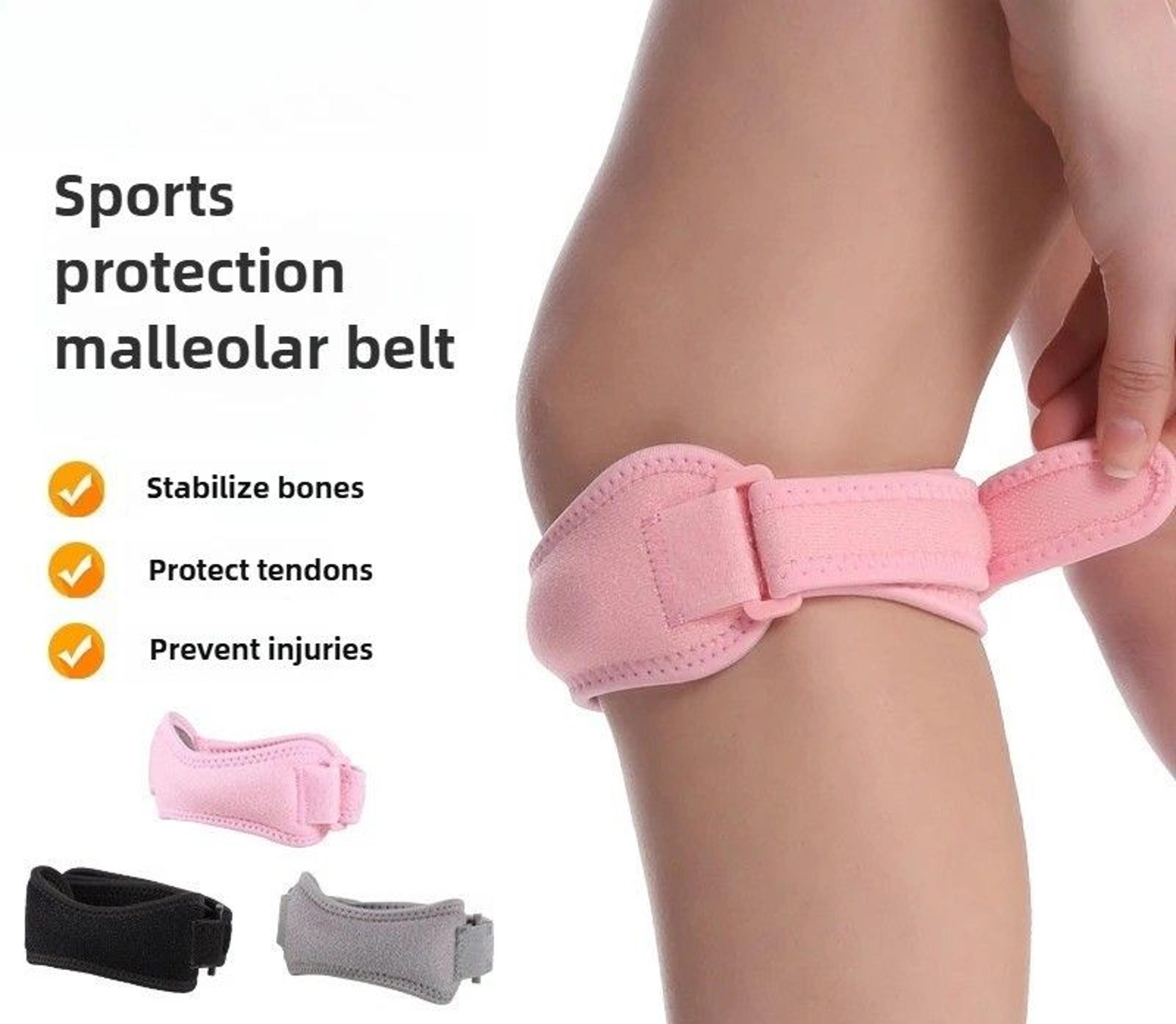 precision adjustable patella tendon support strap