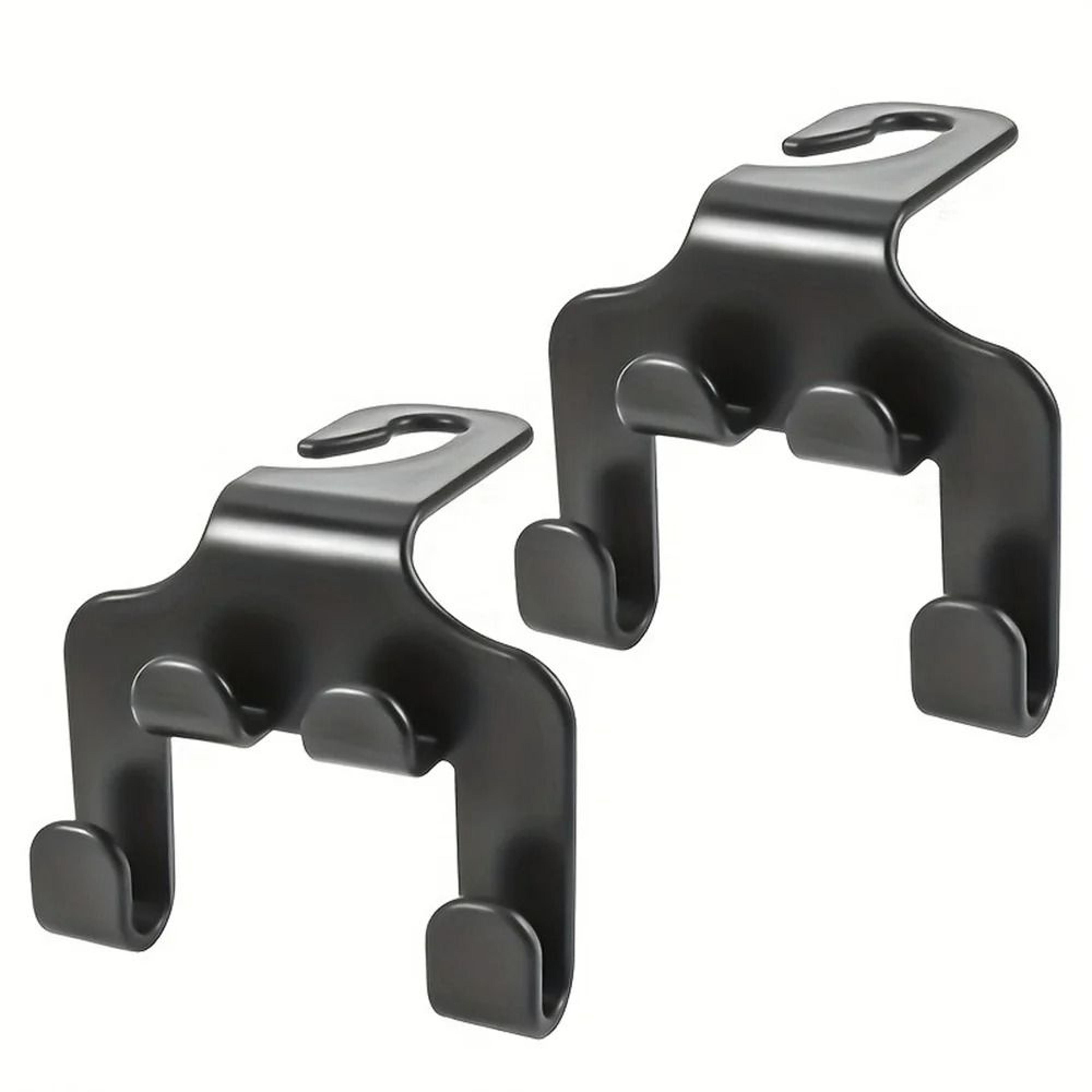 2in1 Universal Car Back Seat Phone Holder And Storage Hook 8