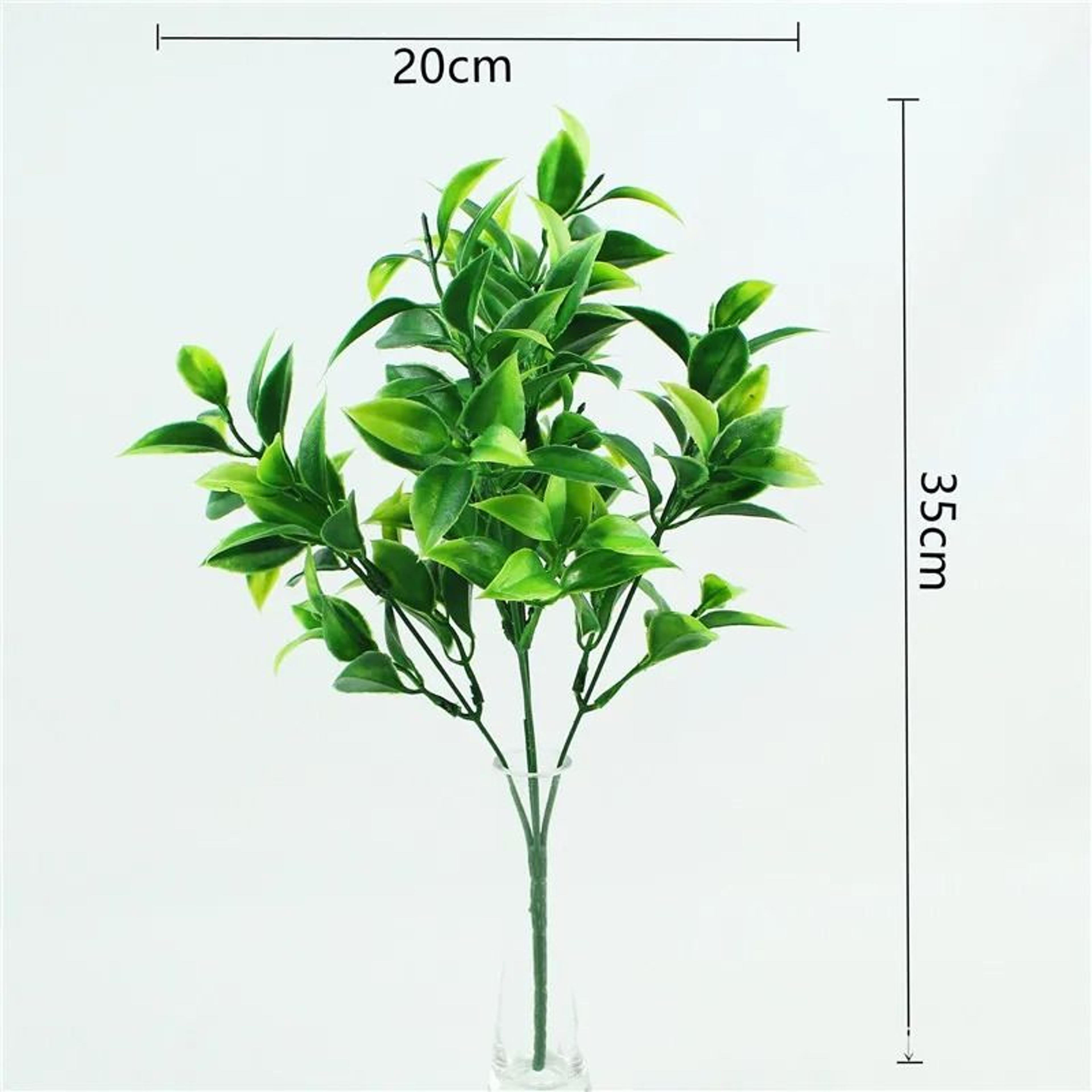 Realistic Artificial Evergreen Fern  Botanical Grass Stem 14