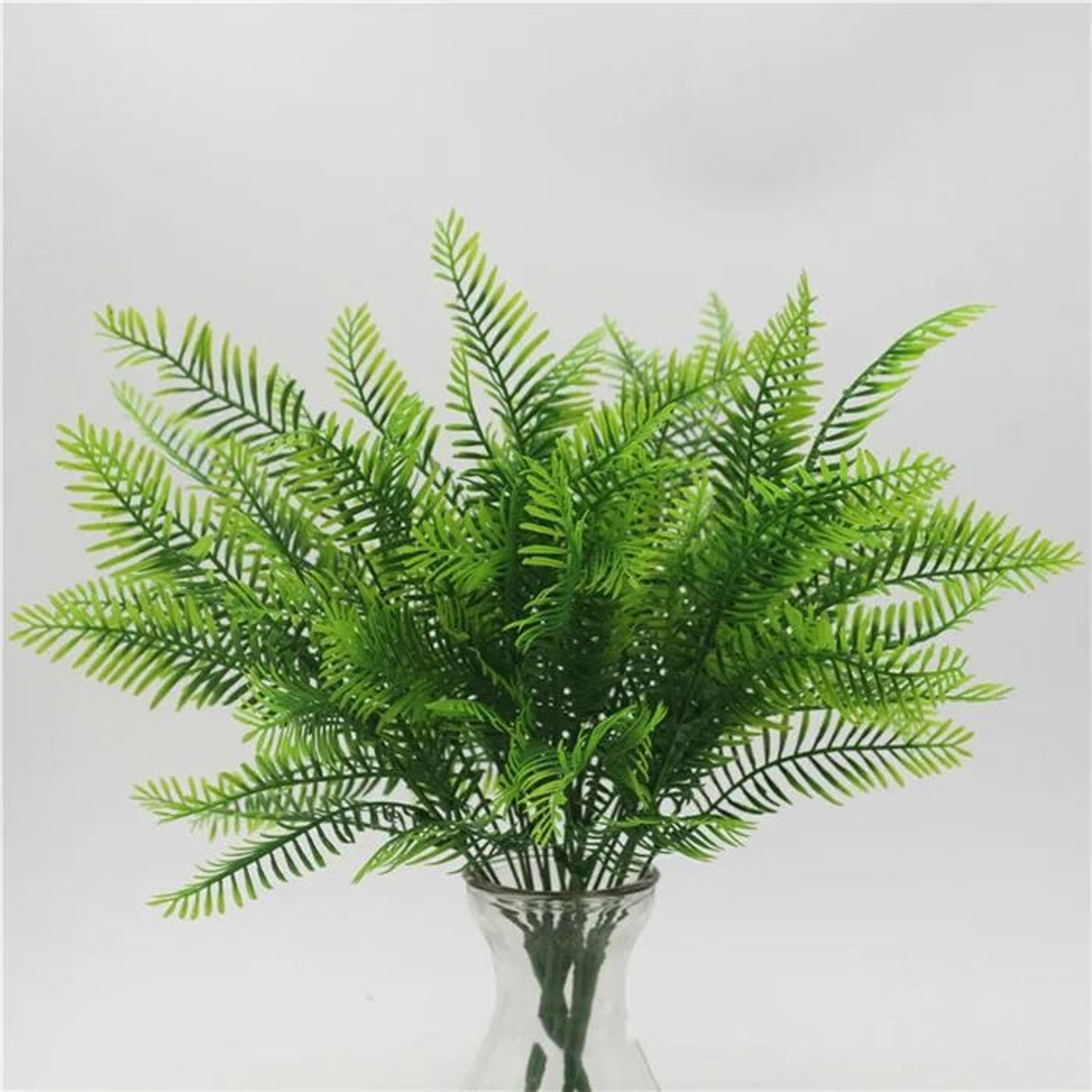 Realistic Artificial Evergreen Fern  Botanical Grass Stem 17