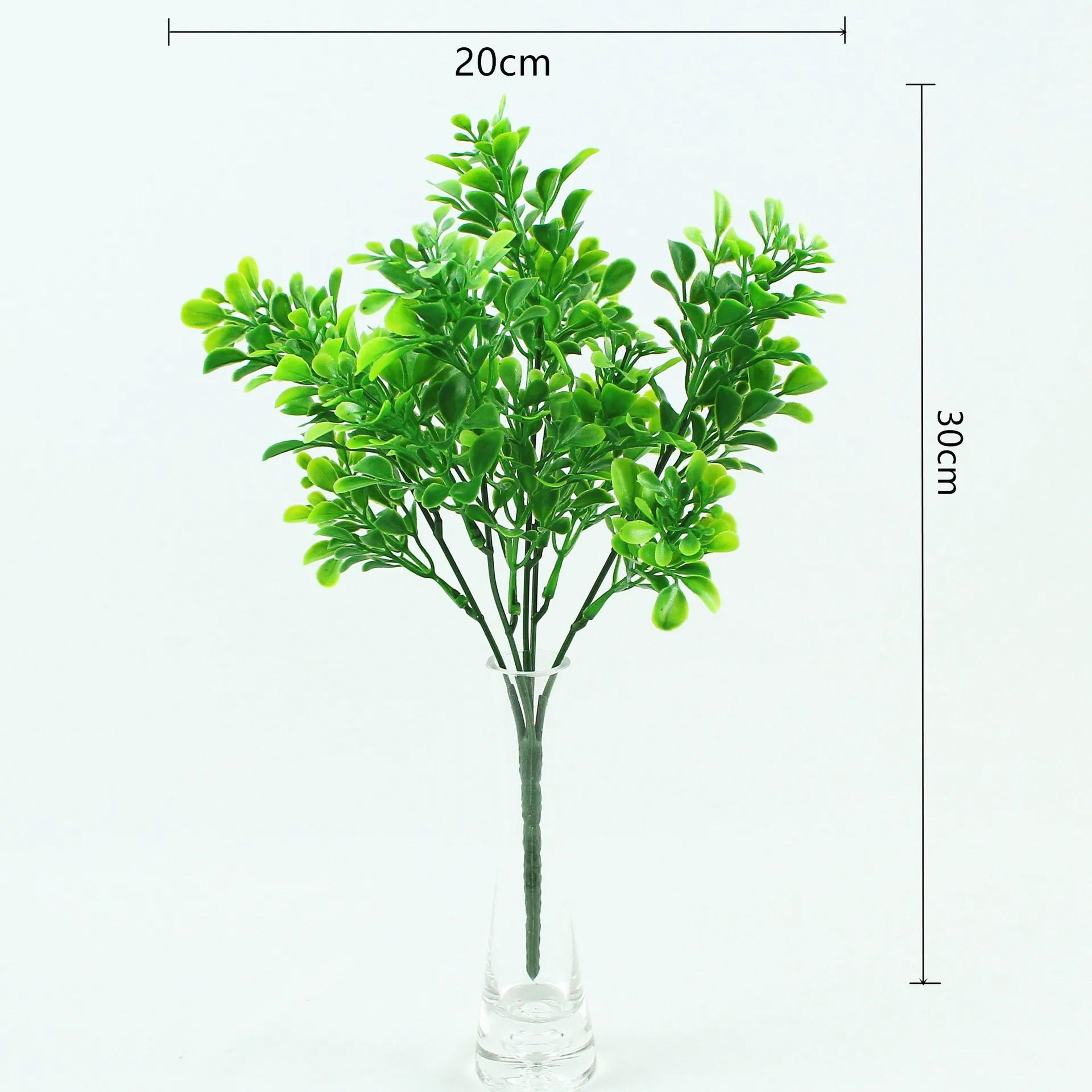 Realistic Artificial Evergreen Fern  Botanical Grass Stem 24