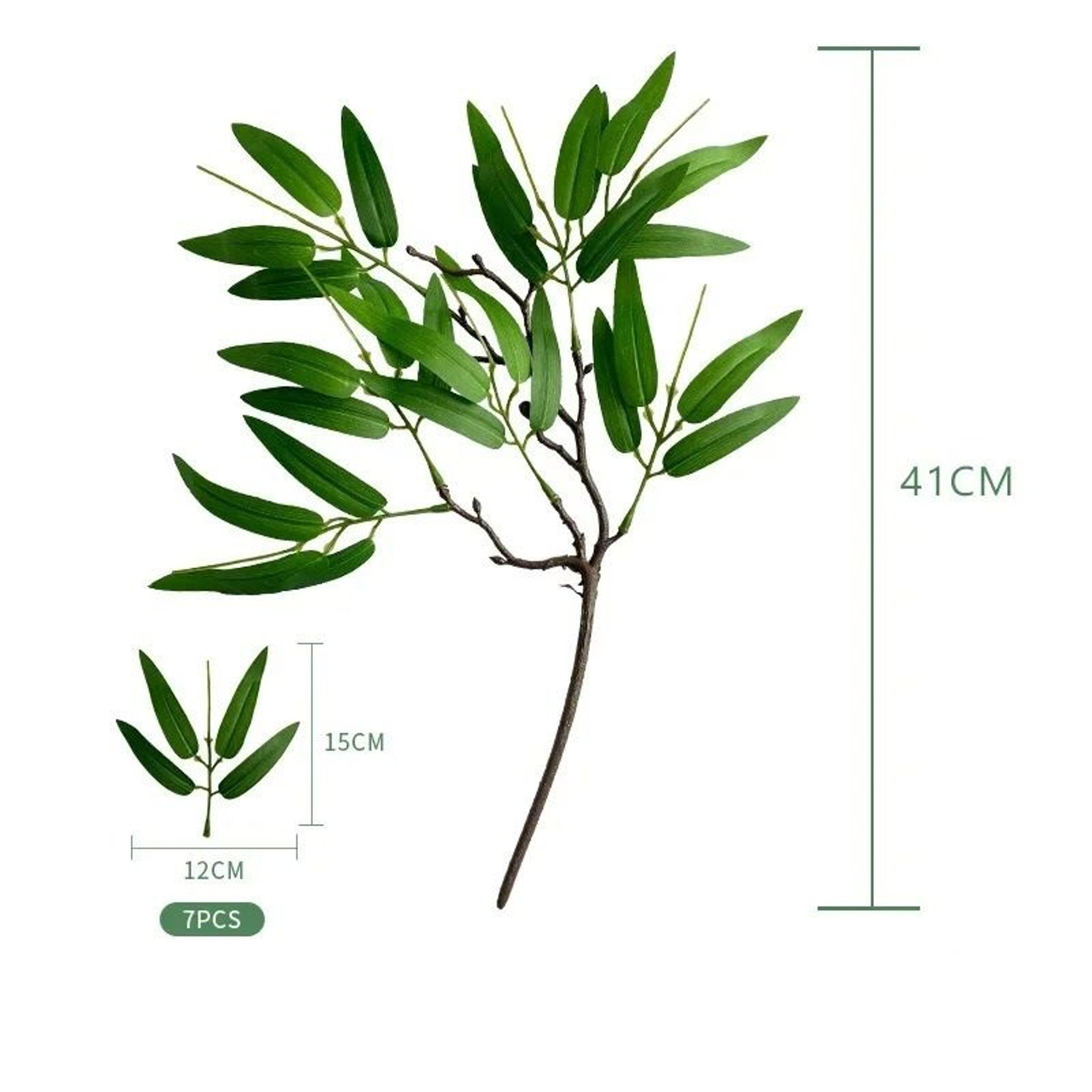 Silver Dollar Artificial Eucalyptus Greenery Stem 16