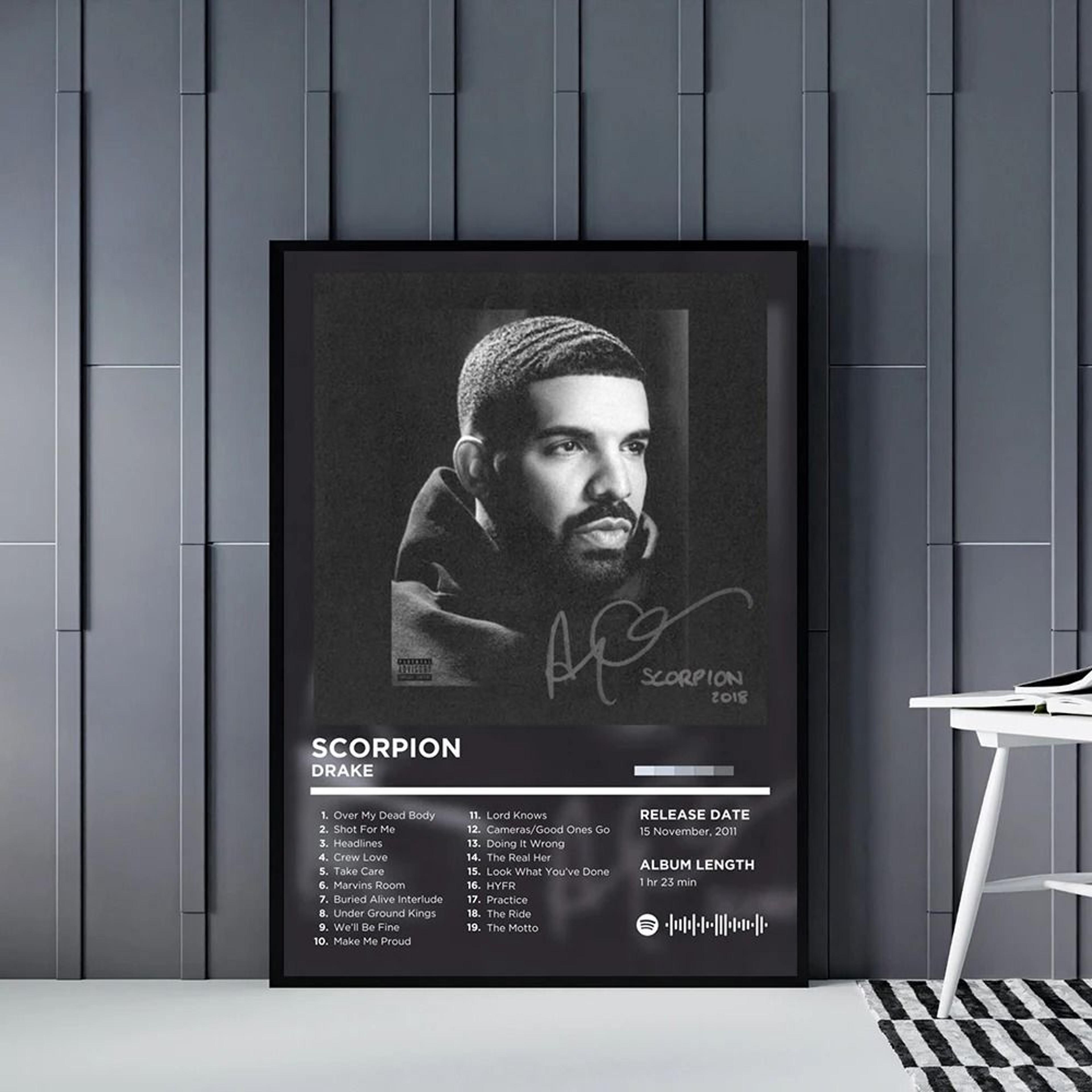 Modern HipHop Heritage Retro Album Art Print 1