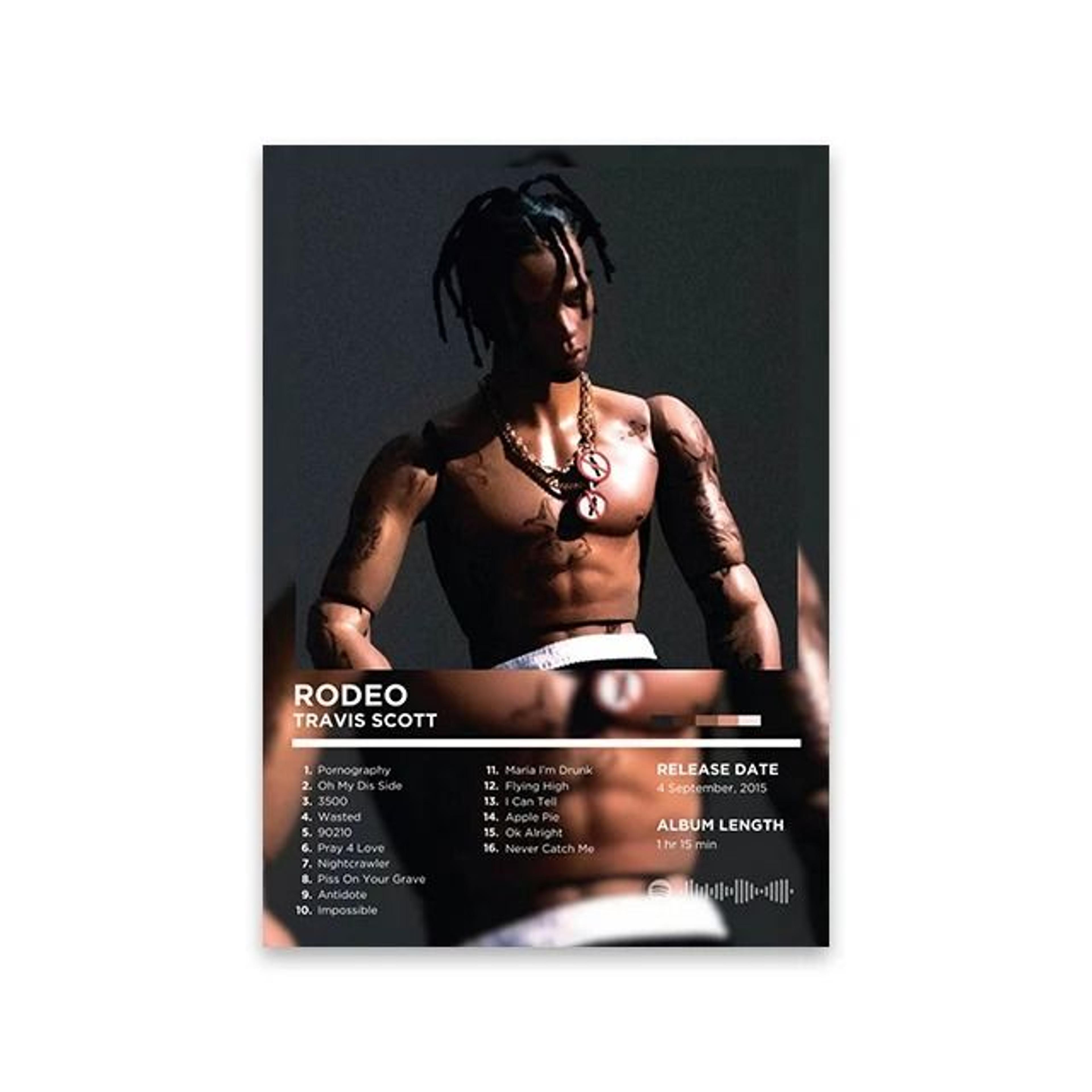 Modern HipHop Heritage Retro Album Art Print 21