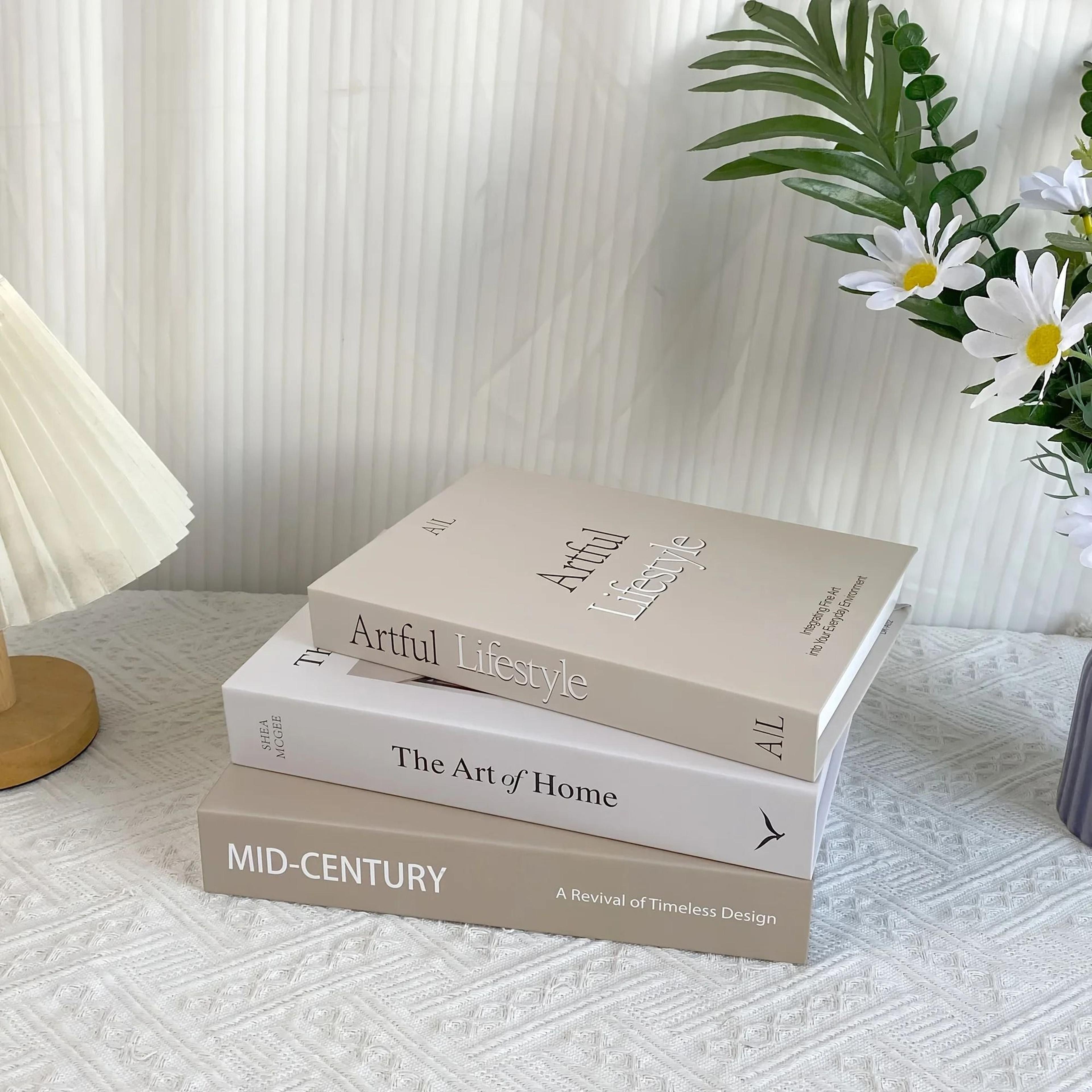 Exquisite Architectural Simulation Decorative Book Trio 7
