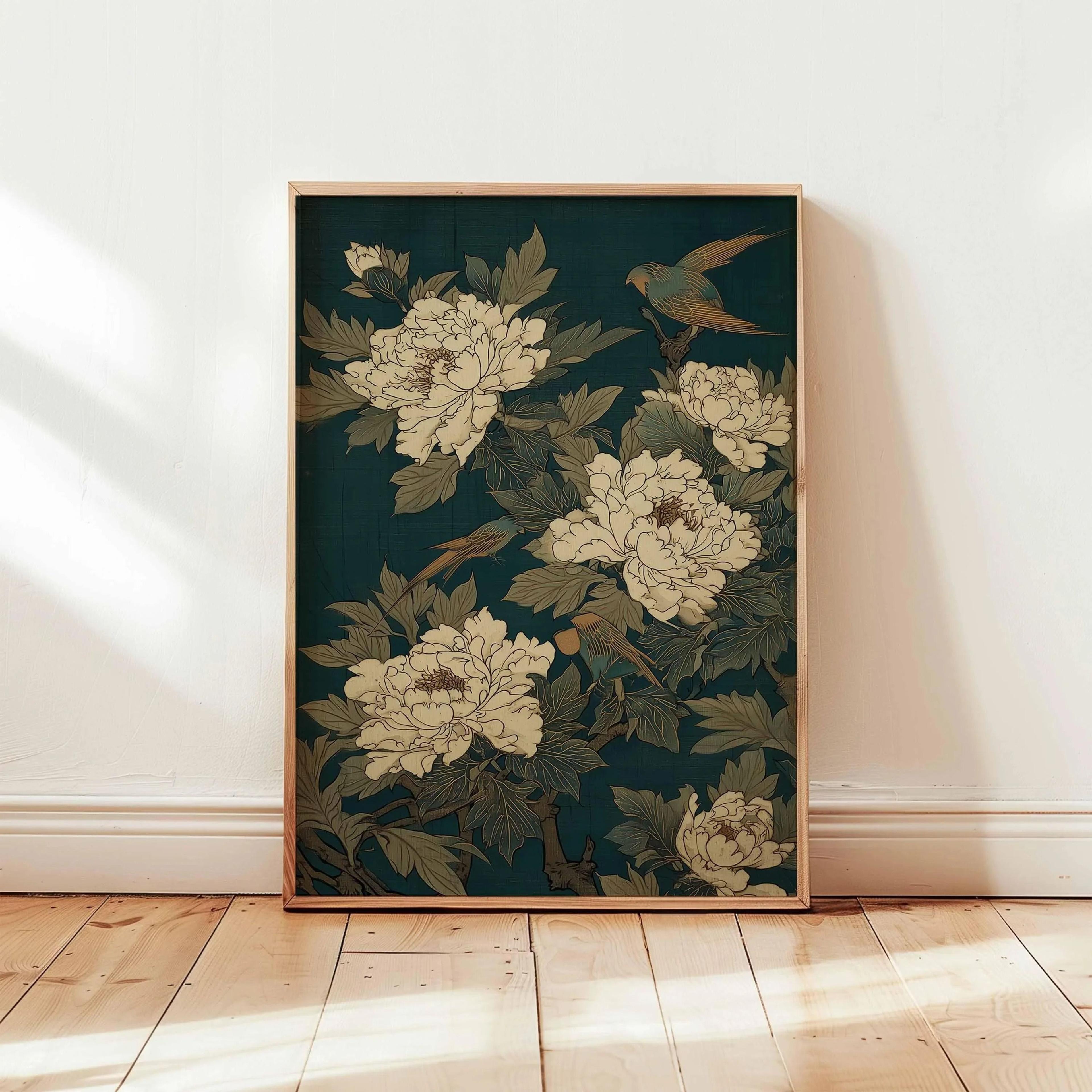 Architectural Japanese Heritage Wildlife Canvas Art 9