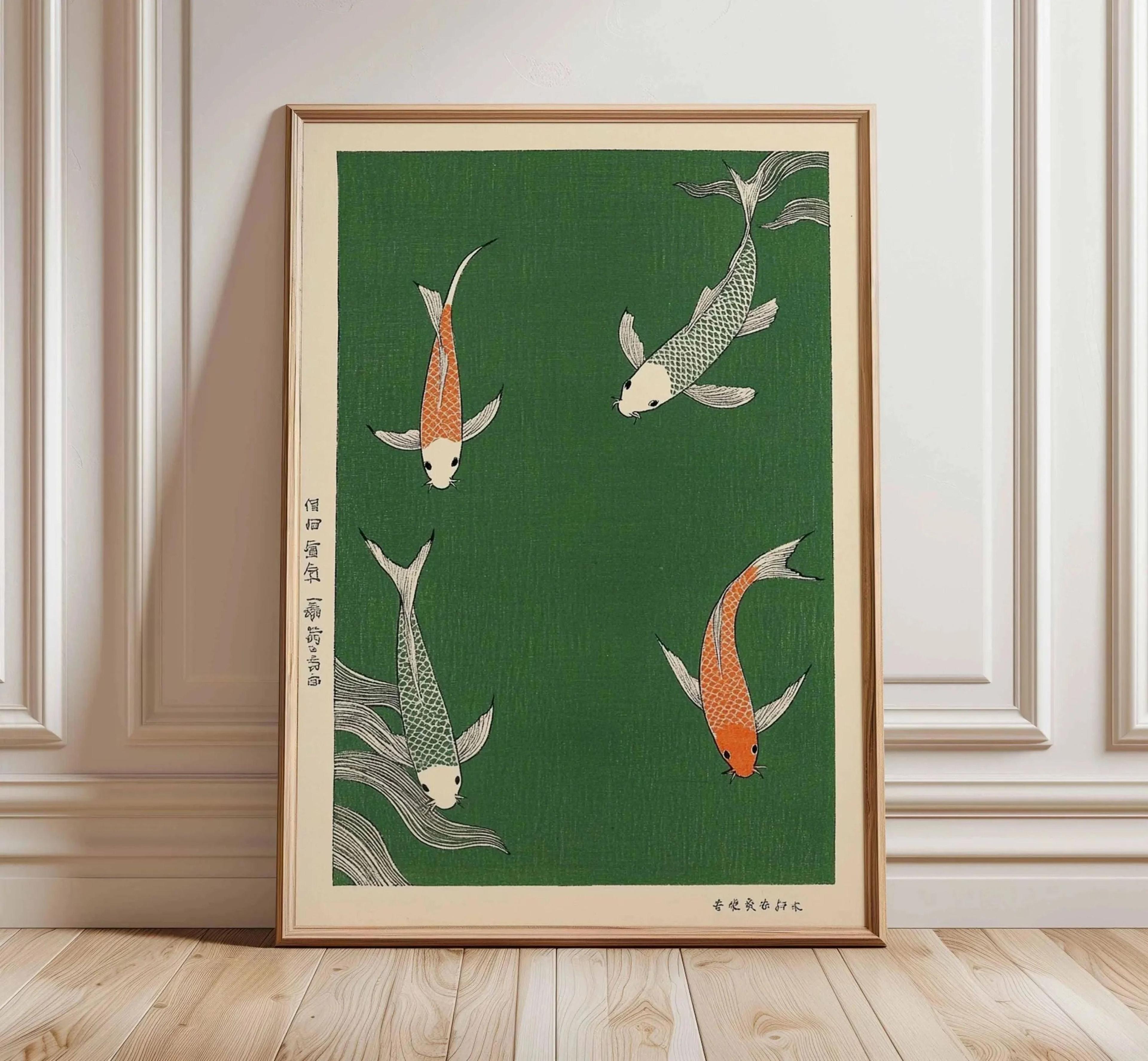 Architectural Japanese Heritage Wildlife Canvas Art 13