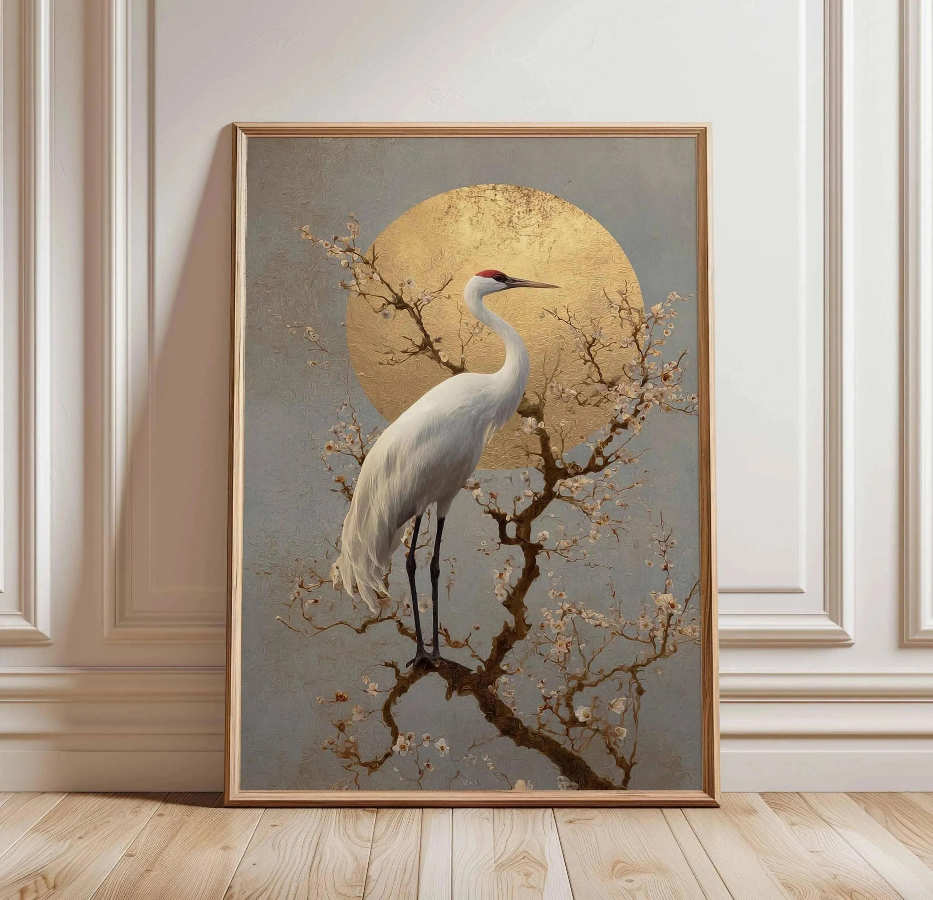 Architectural Japanese Heritage Wildlife Canvas Art 17
