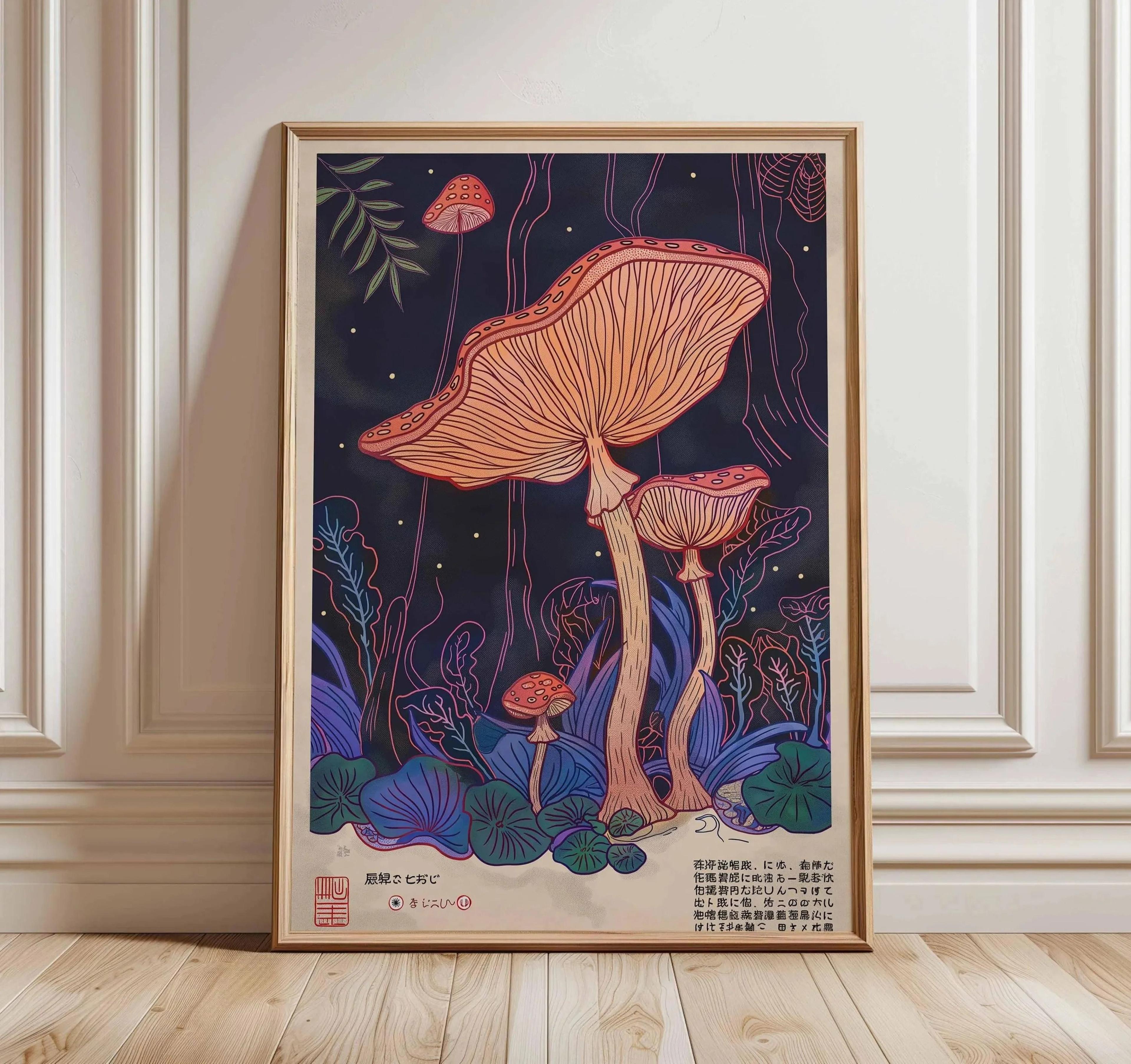 Architectural Japanese Heritage Wildlife Canvas Art 20