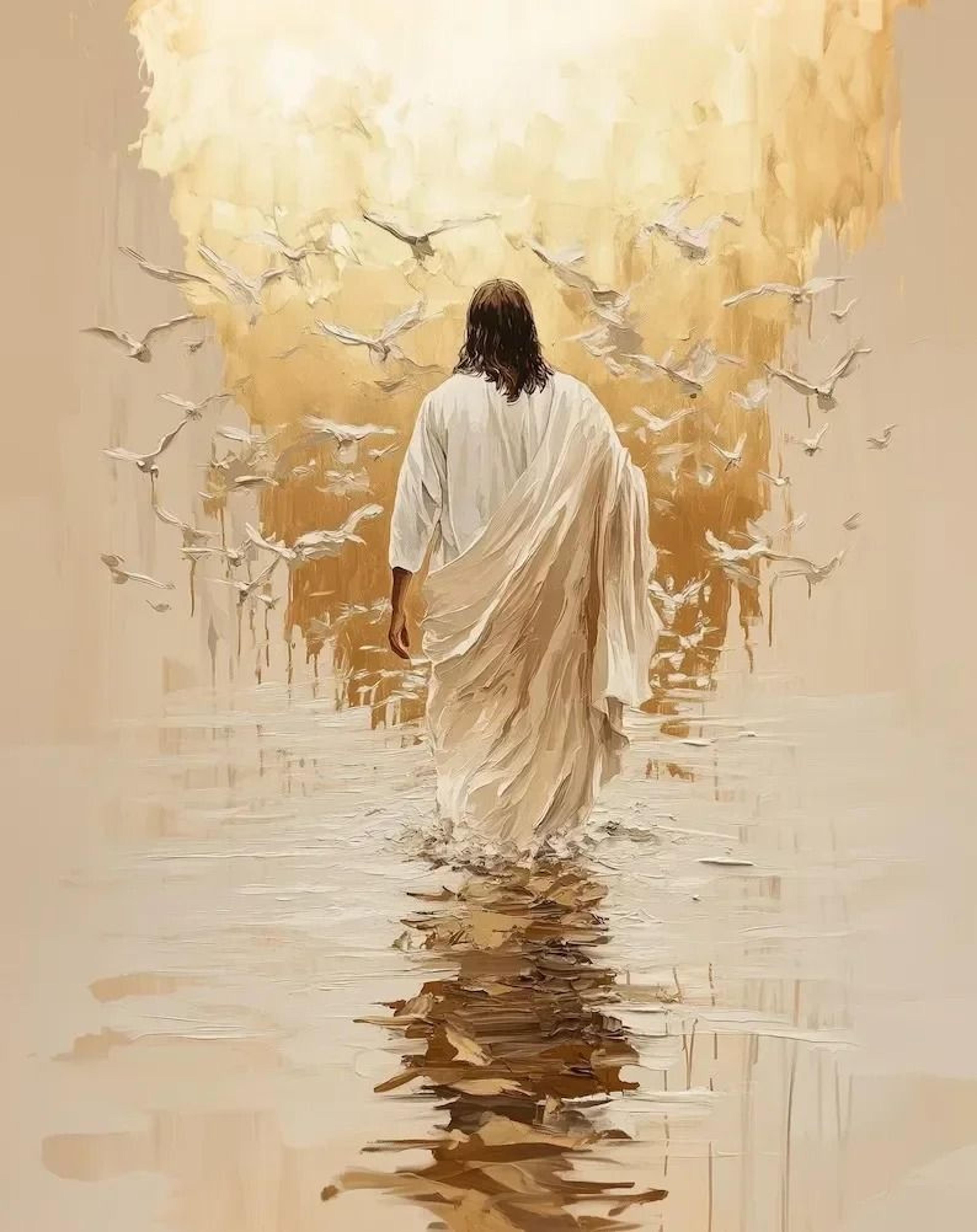 Architectural Sacred Heart And Holy Spirit Heritage Canvas Art 7