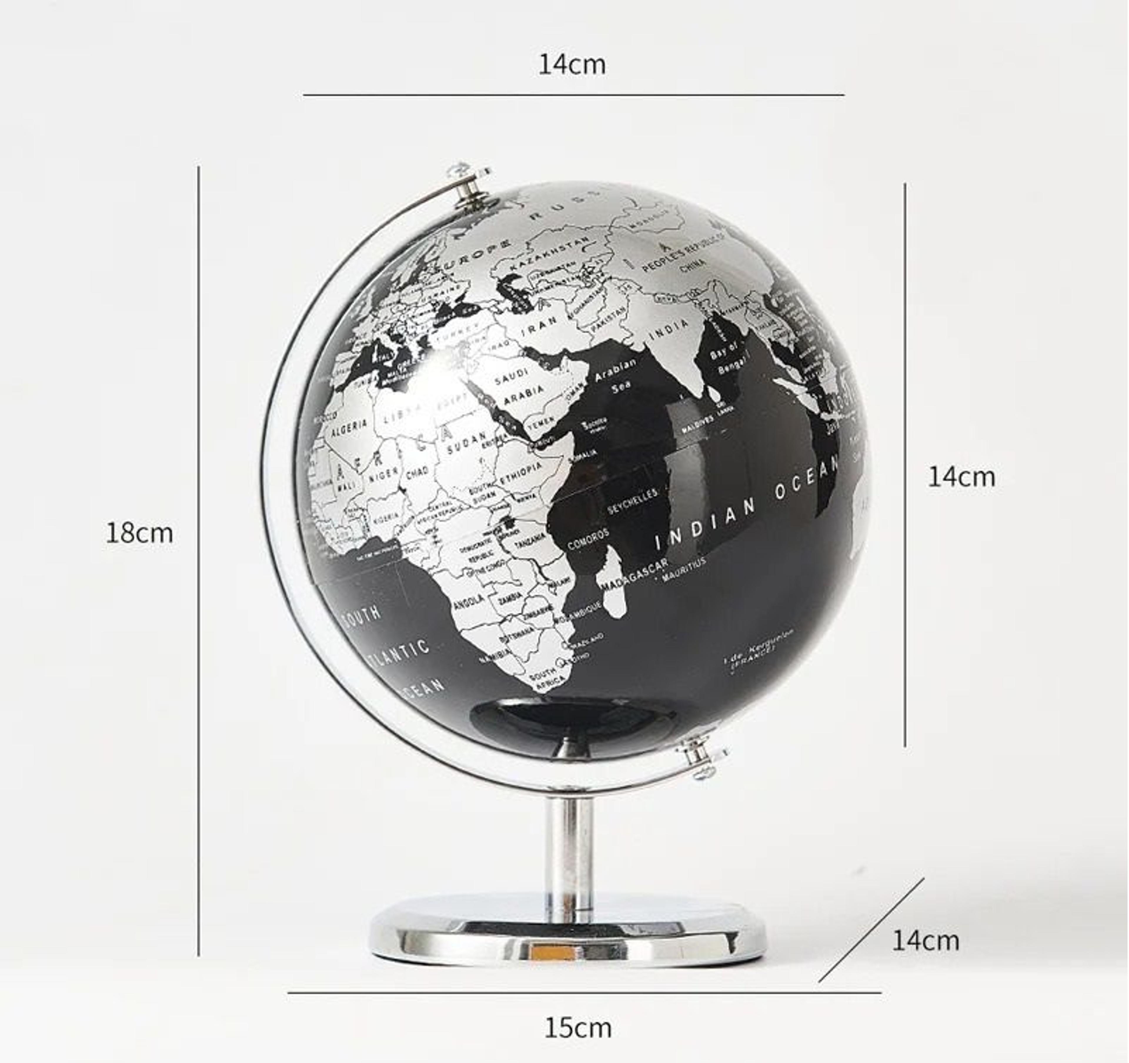 Architectural Retro Heritage Desktop Globe 7