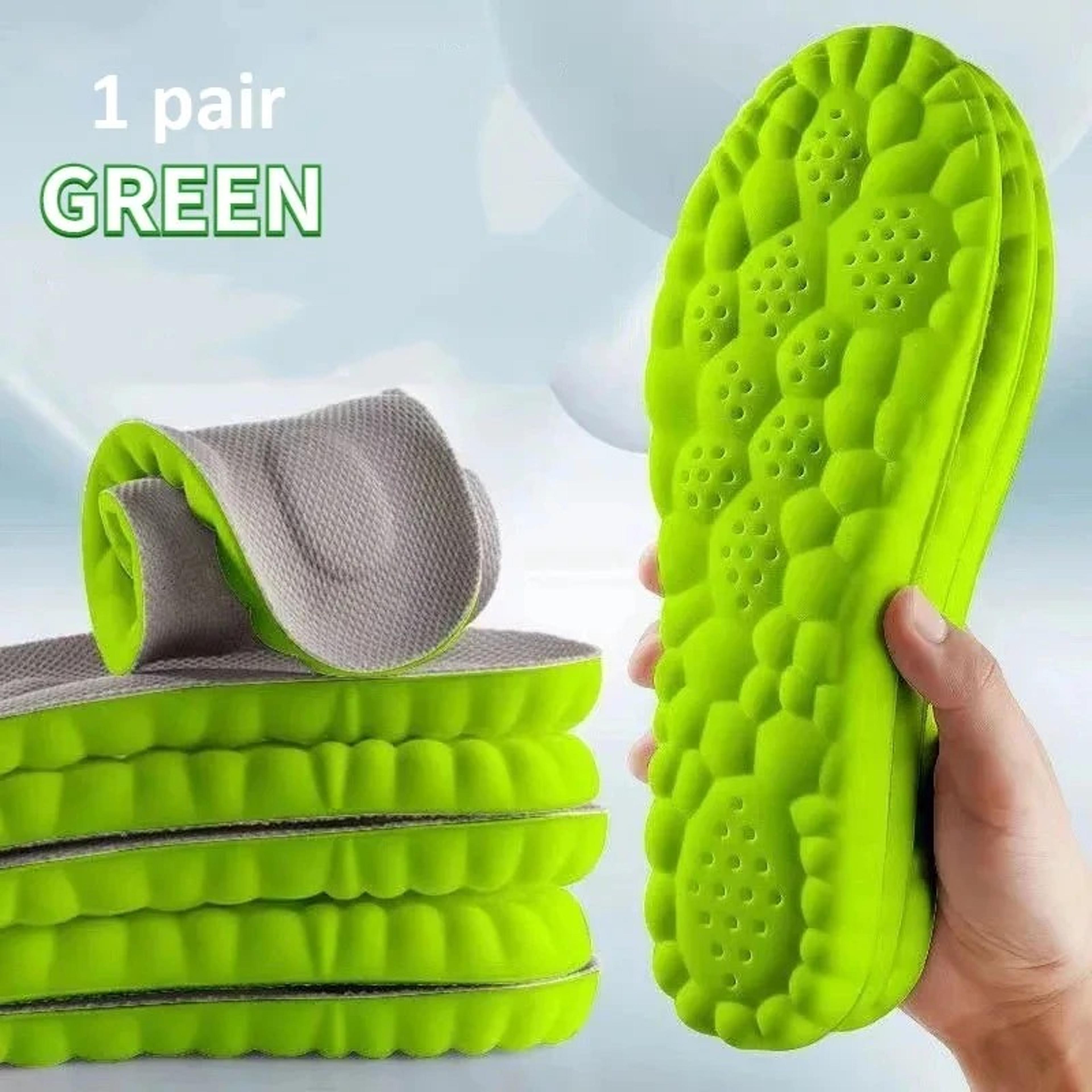 4D Cloud Technology Insole - Super Soft! green