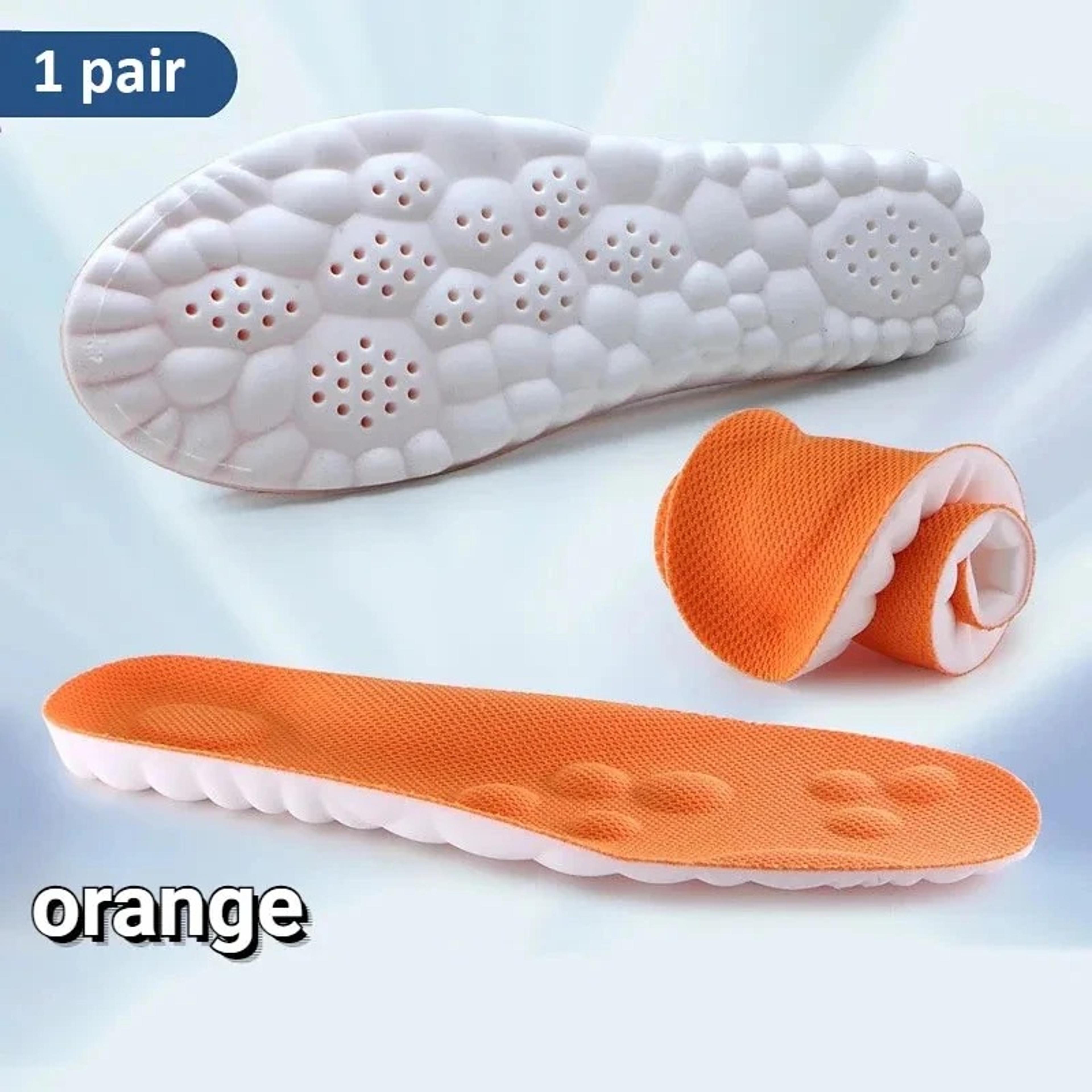 4D Cloud Technology Insole - Super Soft! orange
