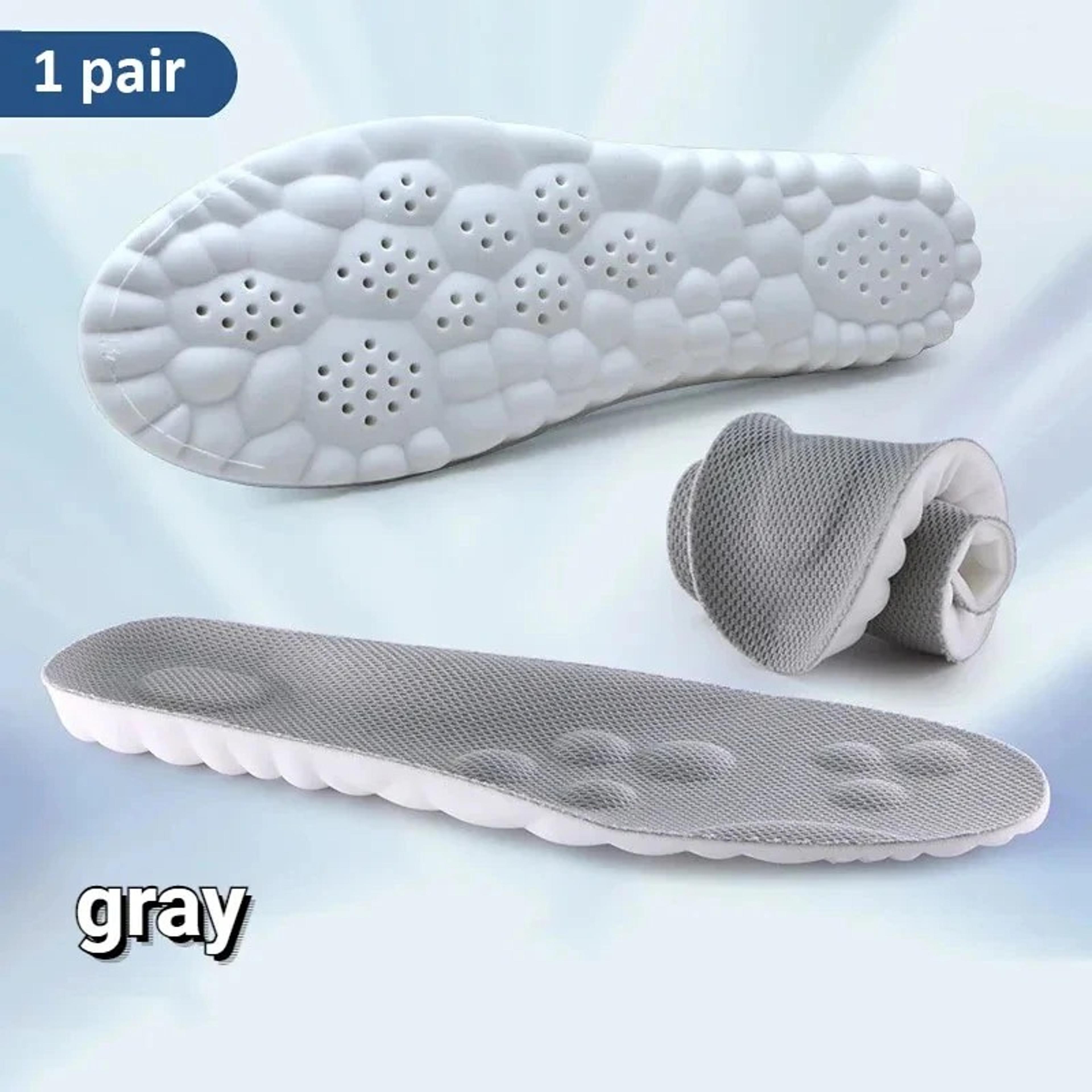 4D Cloud Technology Insole - Super Soft! Gray