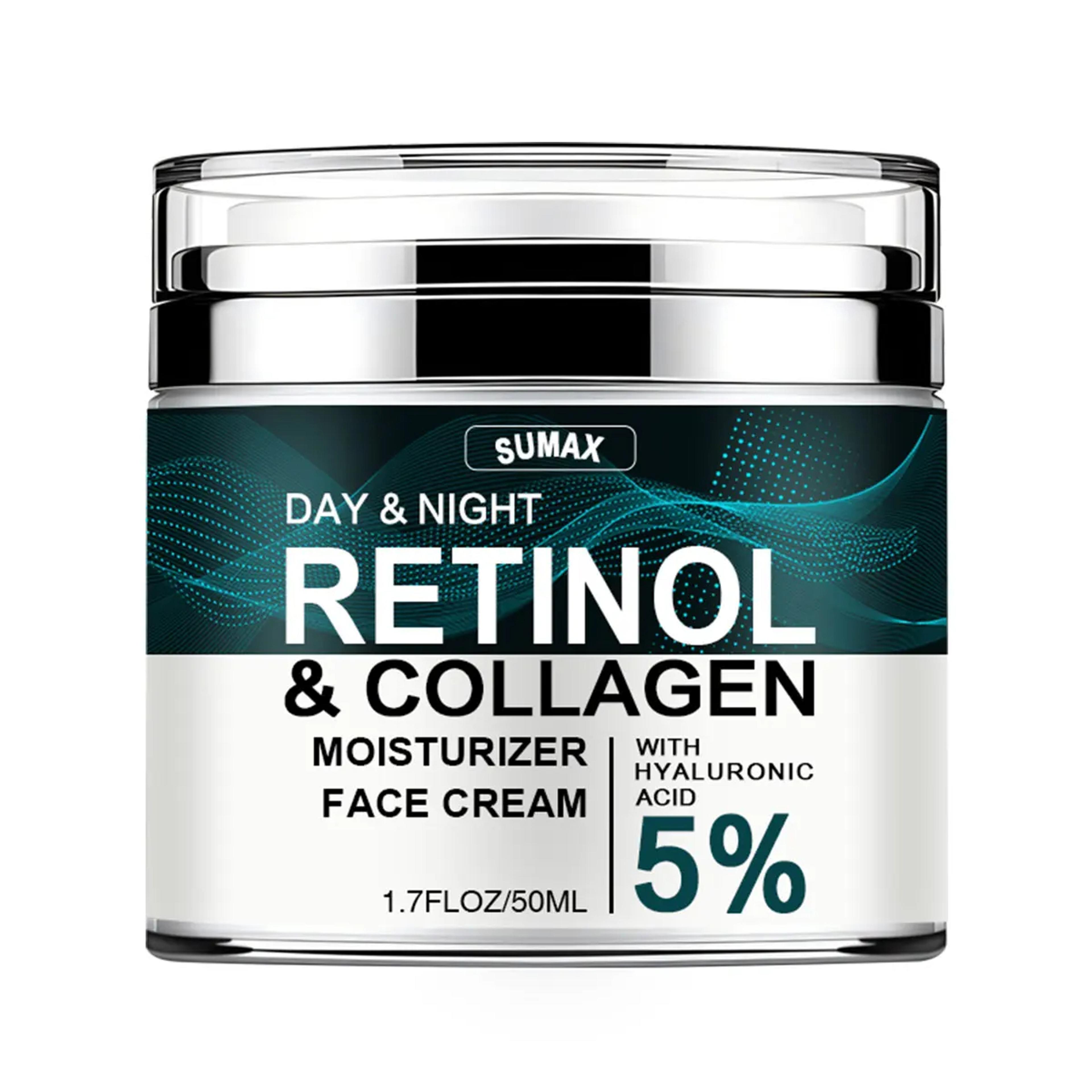 face moisturizer with collagen and hyaluronic acid anti aging skin care cream