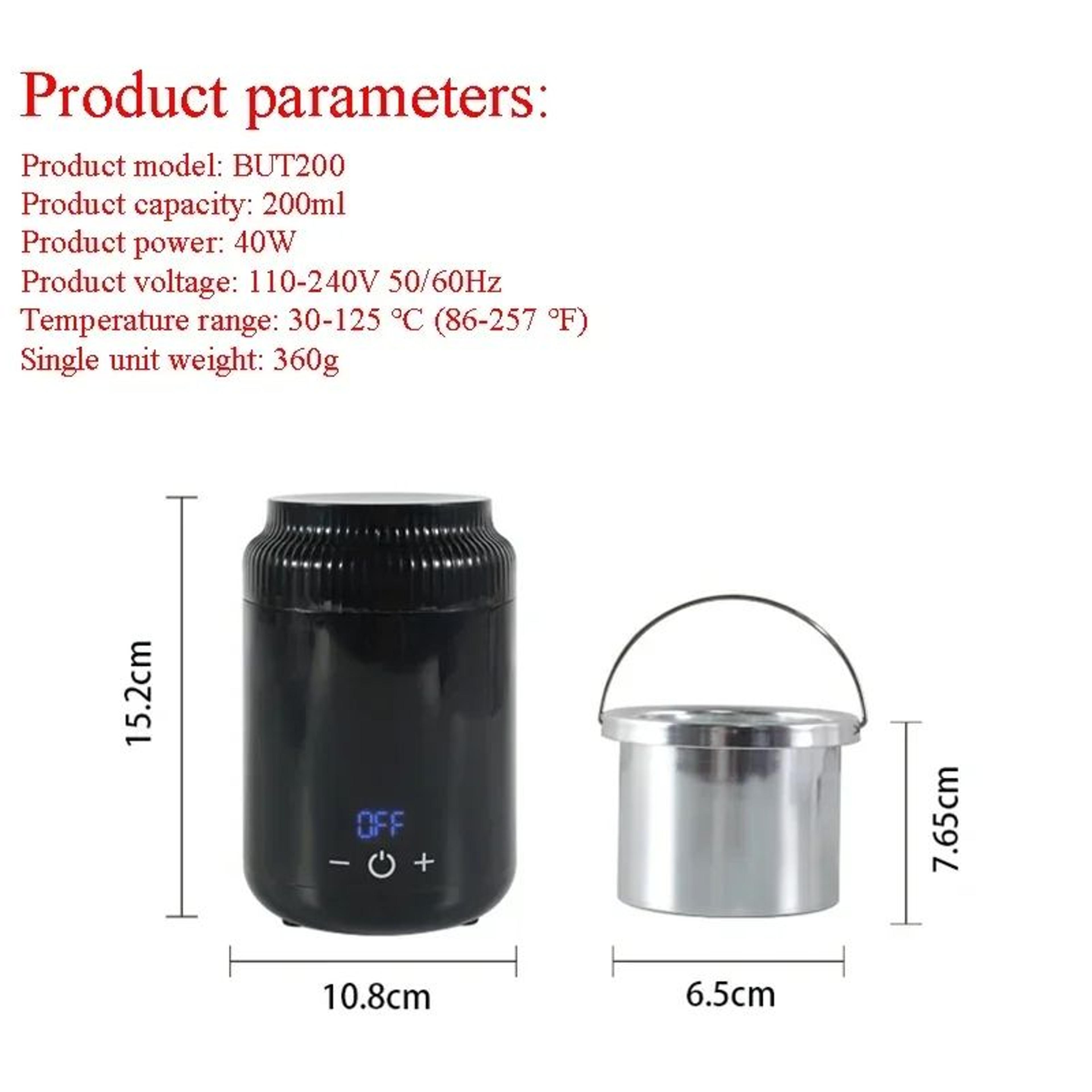 HighPower Wax Heater Wax Melting Hair Removal Machine With Touch Control LED Display Fast Beauty Th 3