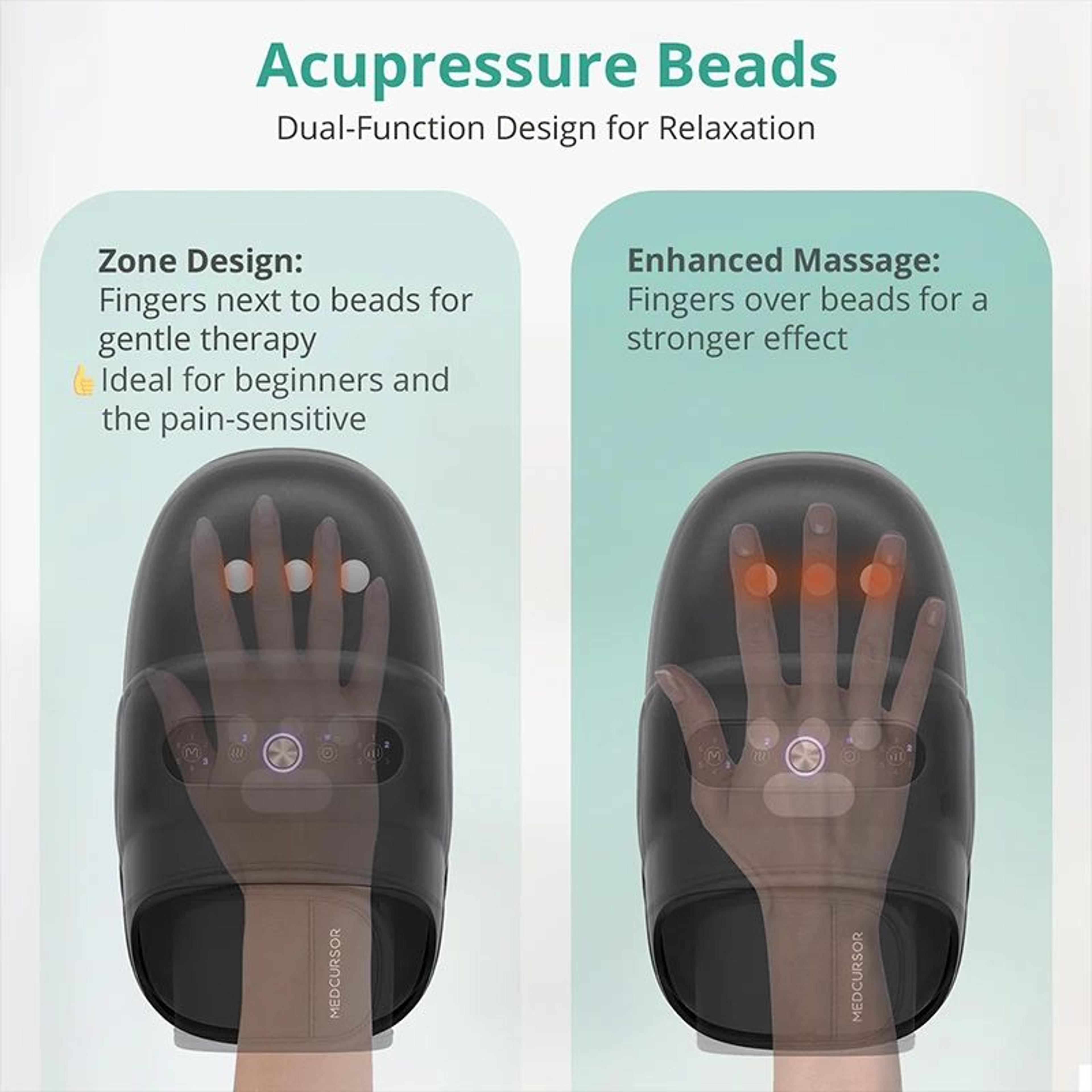 Wireless Electric Hand Massager With Air Compression  Hot Compress For Palm Acupoint Finger Arthrit 3