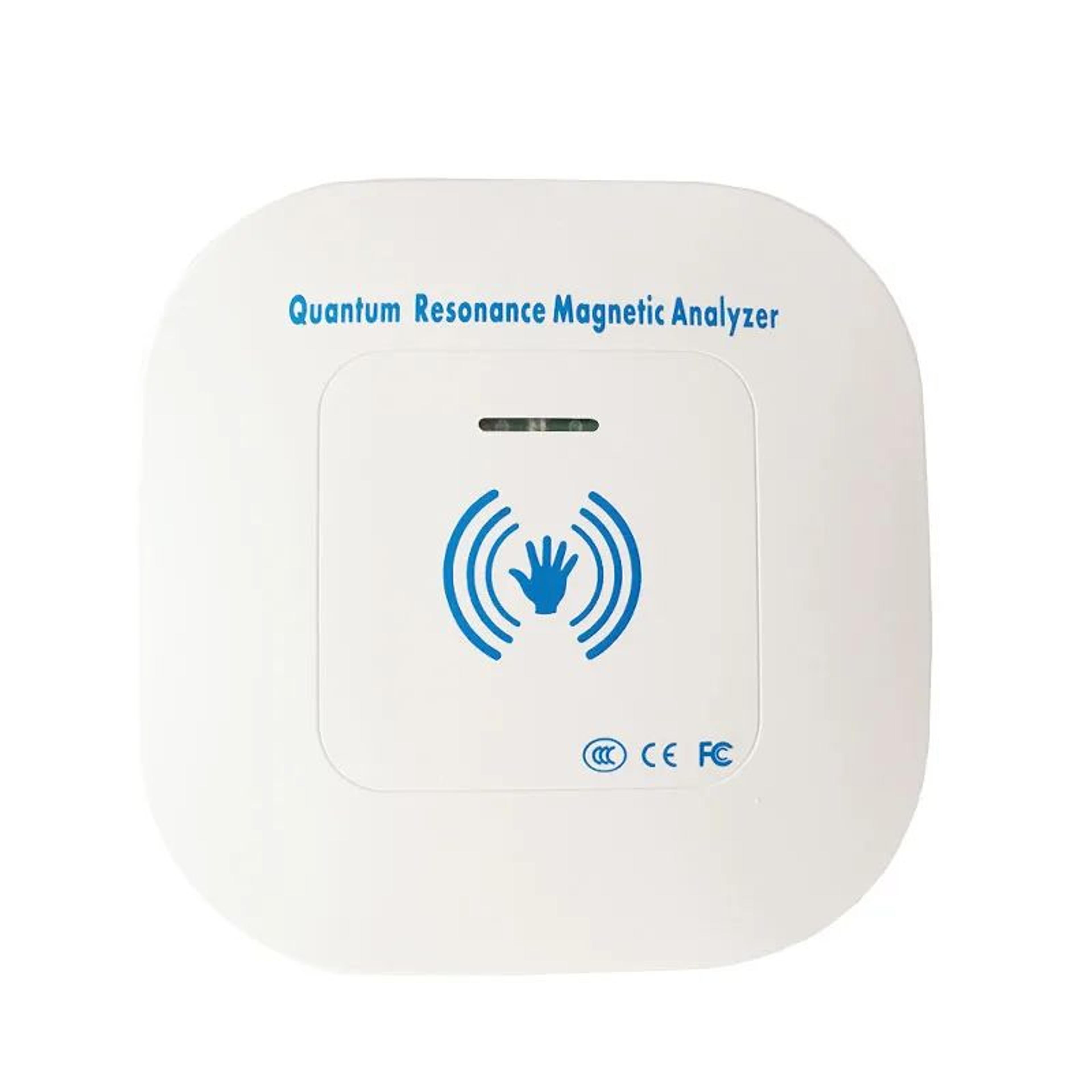 portable quantum resonance magnetic analyzer analytical instrument hand-touch for precise detection of human health