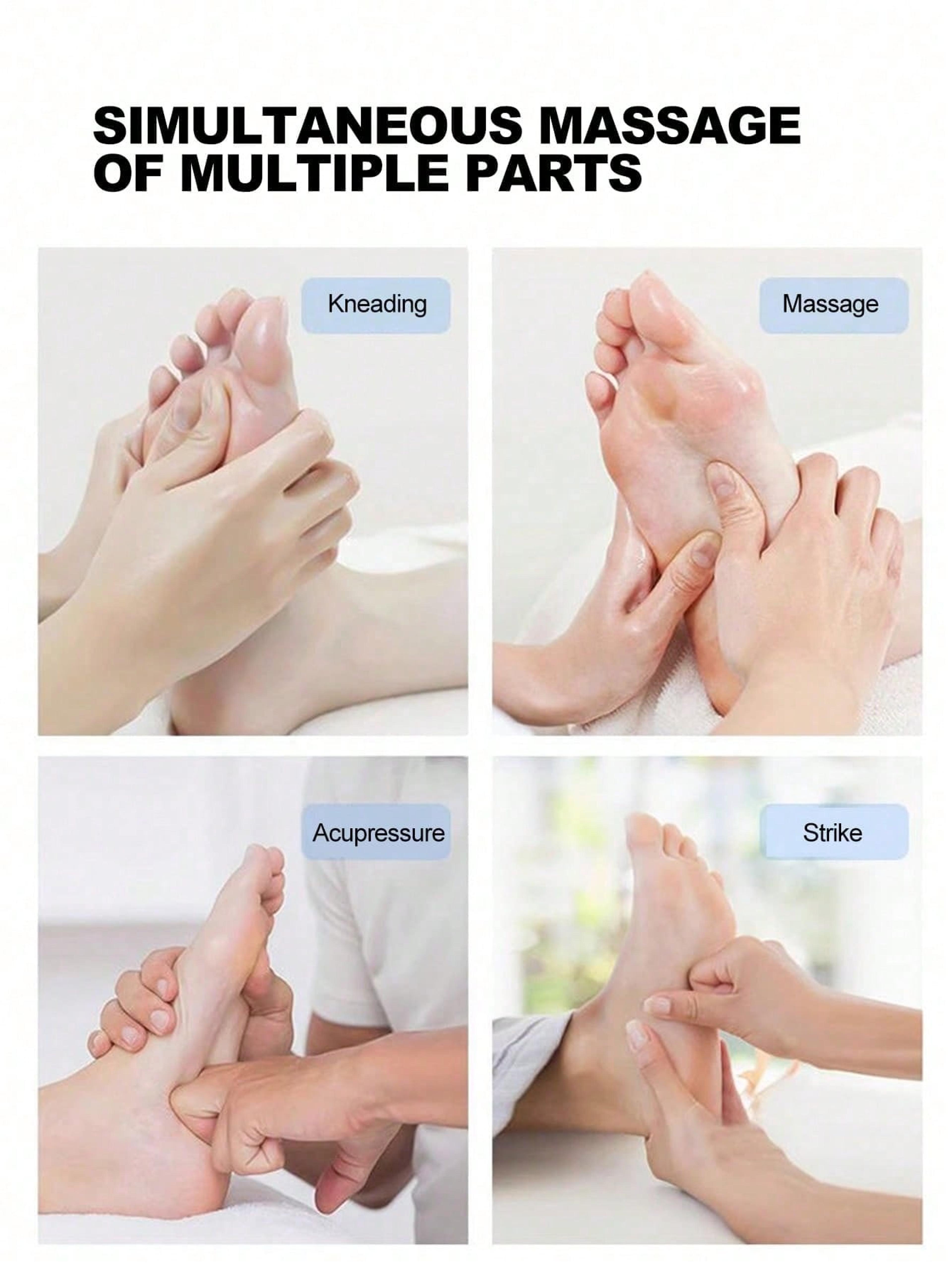 Rechargeable Electric Foot Massager Portable Cordless Foot Massage Device Improves Blood Circulatio 1