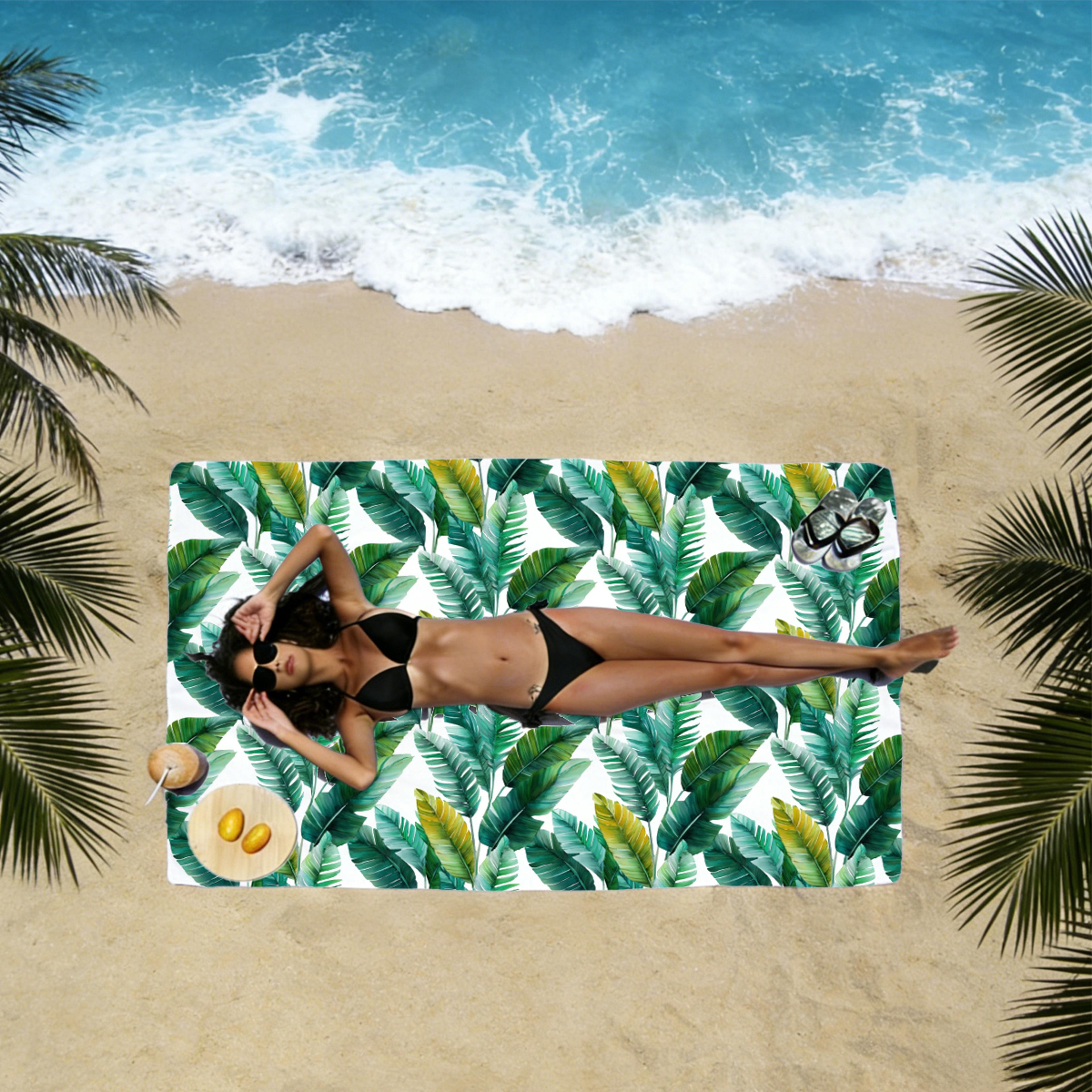 Microfiber Beach Towel Sand Free Quick Dry Travel Towel For Beach Pool Camping 9