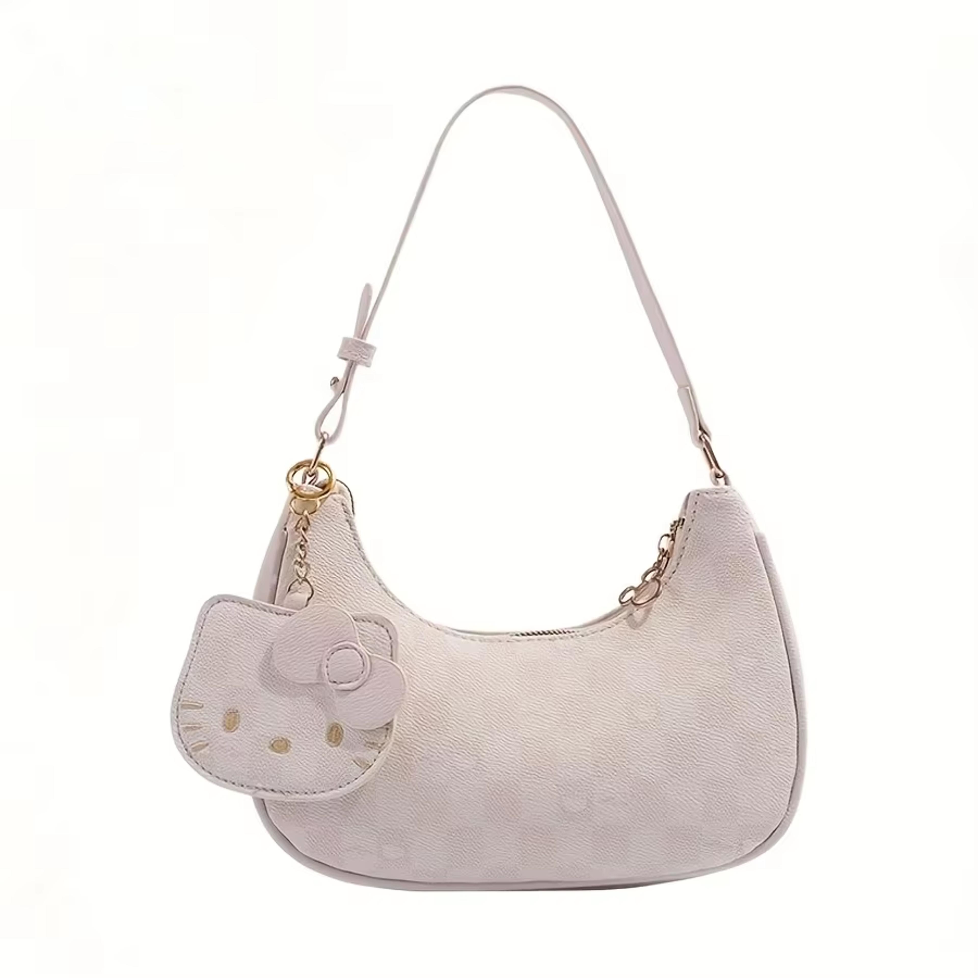 Hello Kitty Purse Cute Sanrio Shoulder Bag Kawaii Pink Handbag For Girls  Women 1