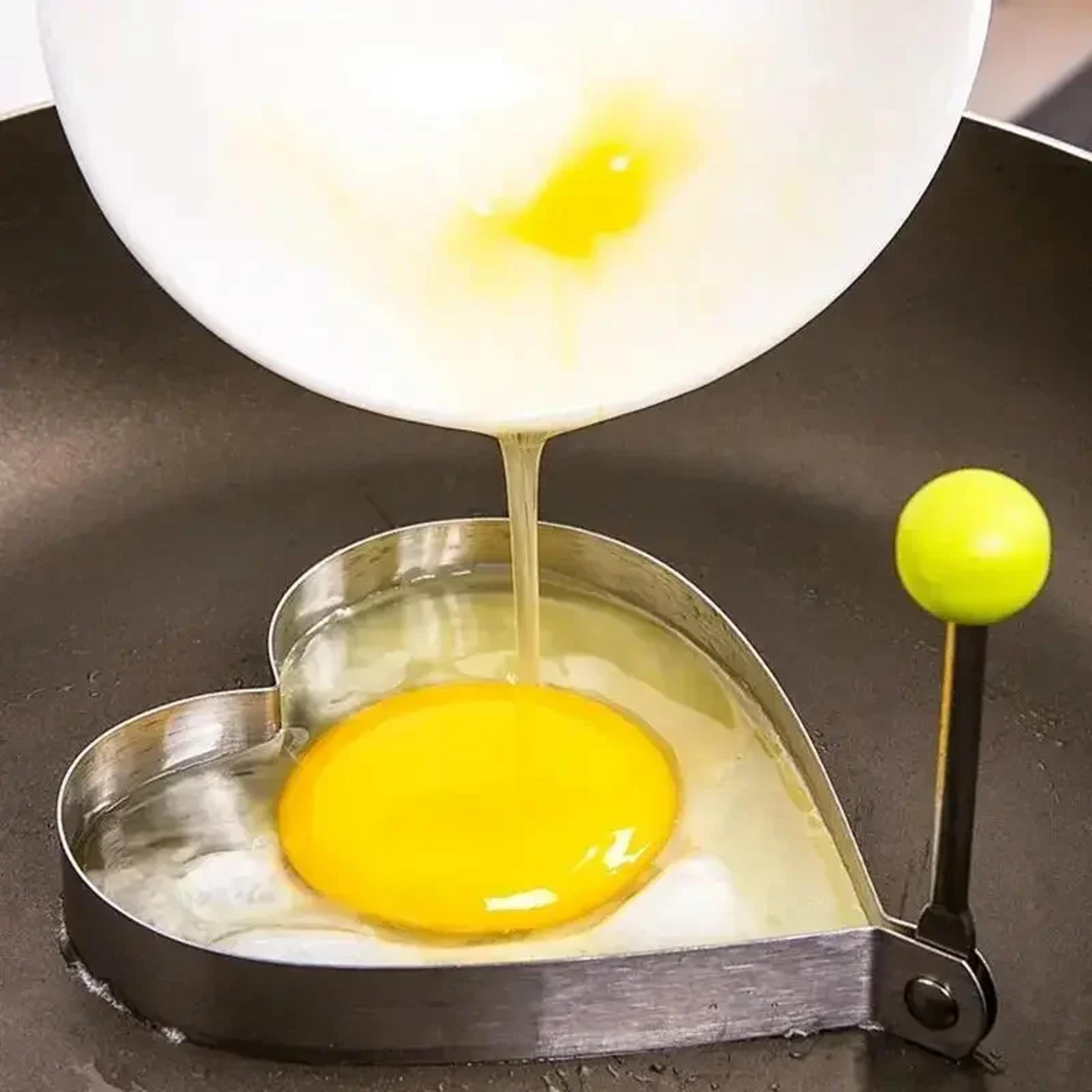 Stainless Steel Egg Ring Pancake Mold For Perfect Breakfasts 1