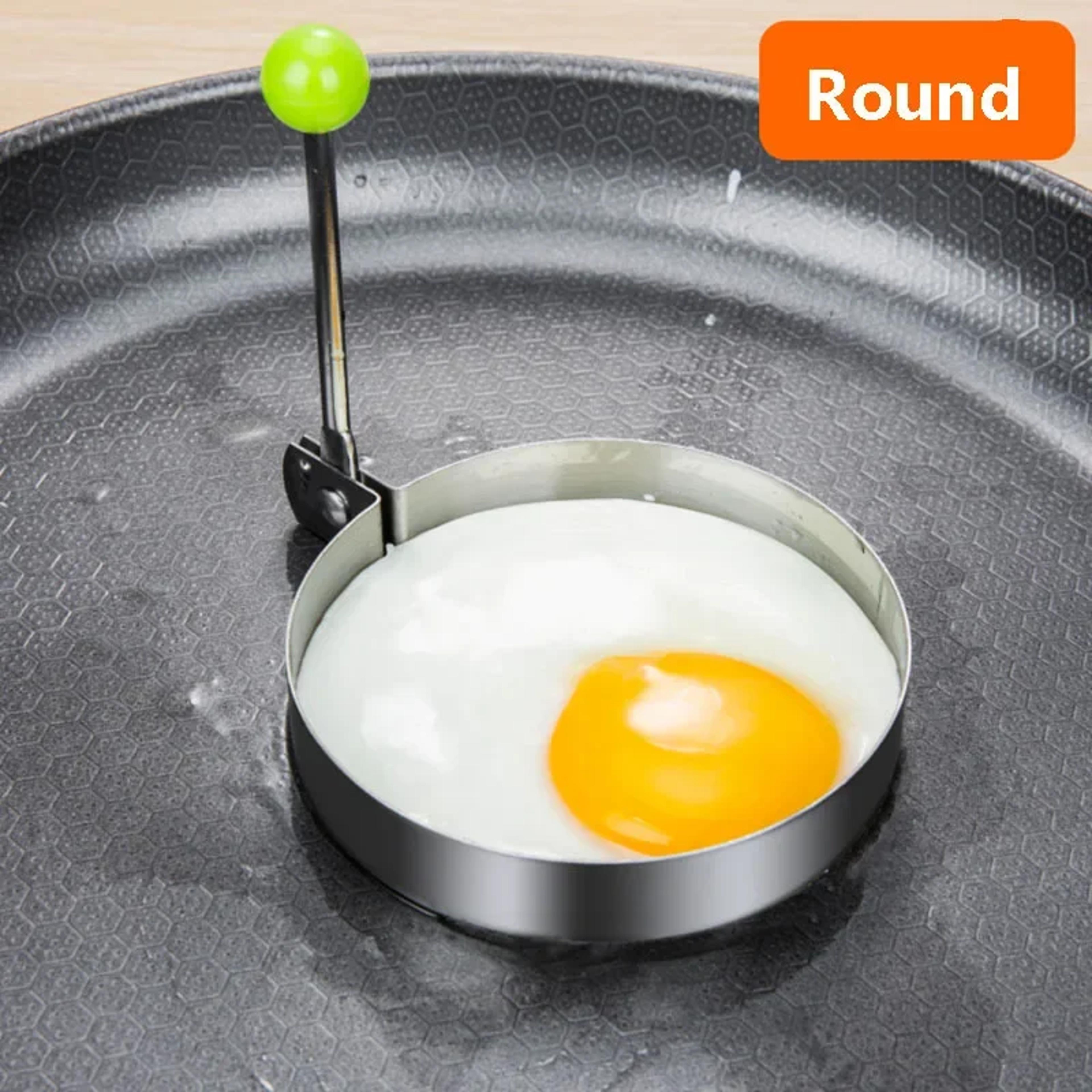 Stainless Steel Egg Ring Pancake Mold For Perfect Breakfasts 4
