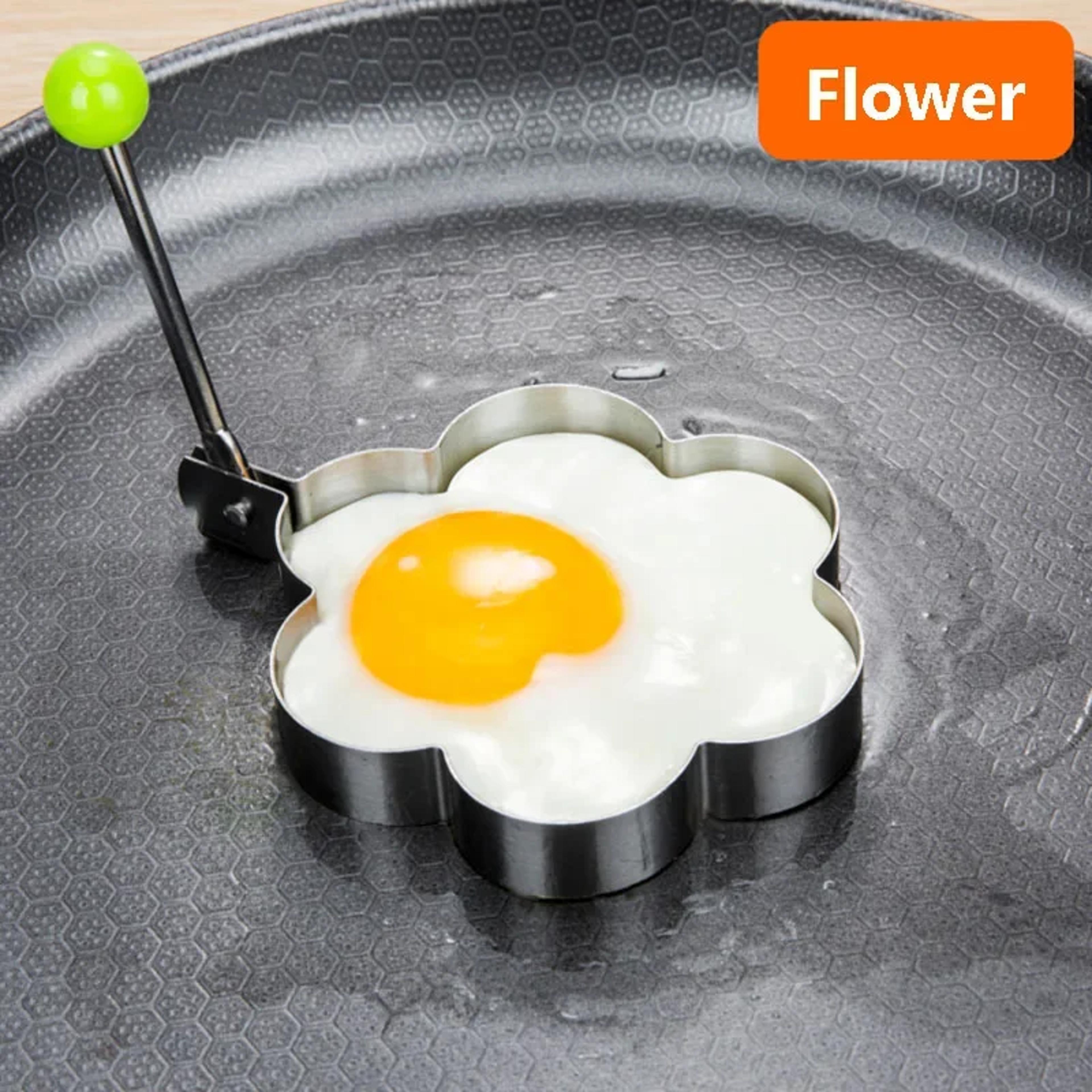 Stainless Steel Egg Ring Pancake Mold For Perfect Breakfasts 2