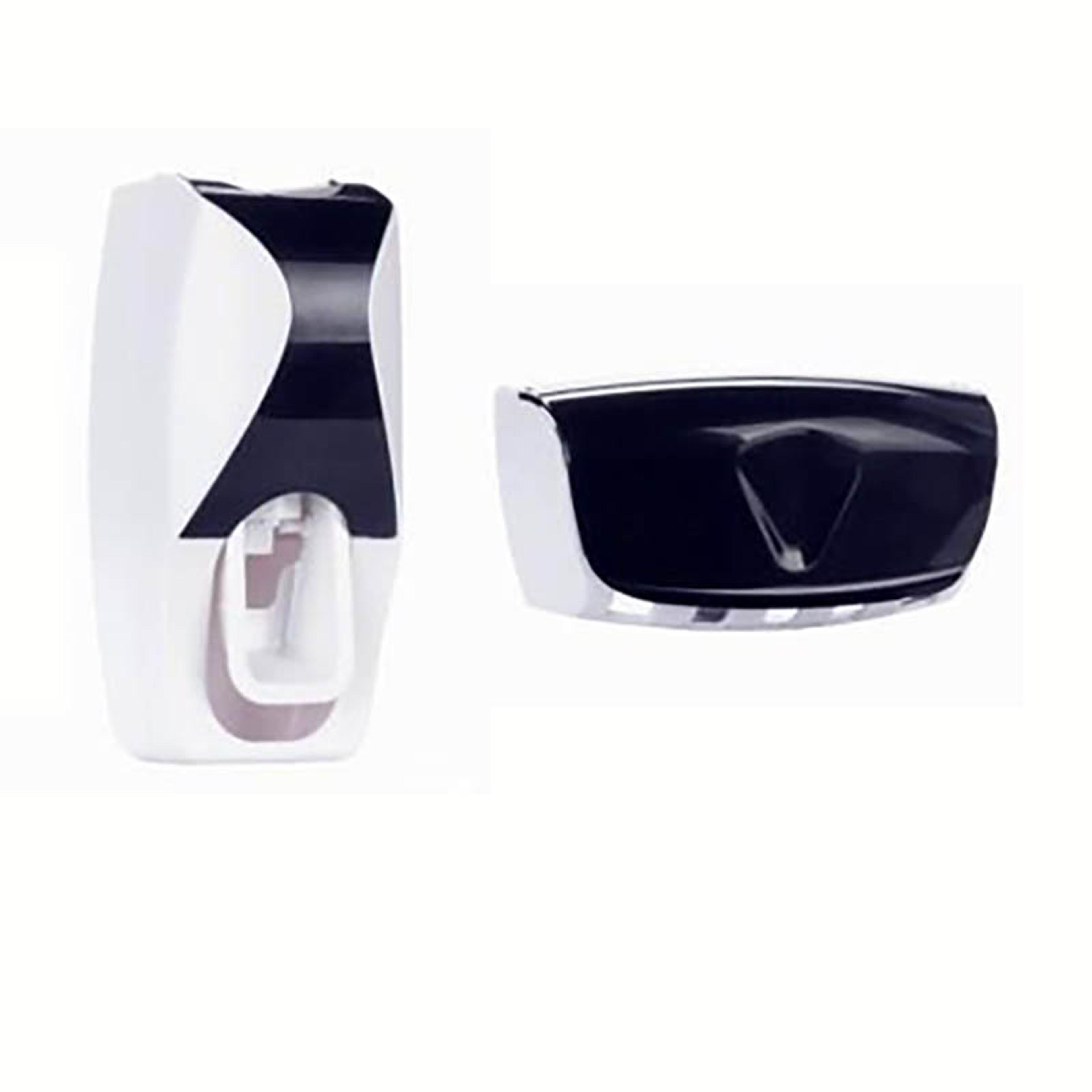 Space Saving Wall Mounted Toothbrush Holder With Automatic Toothpaste Dispenser And Cup Organizer 8