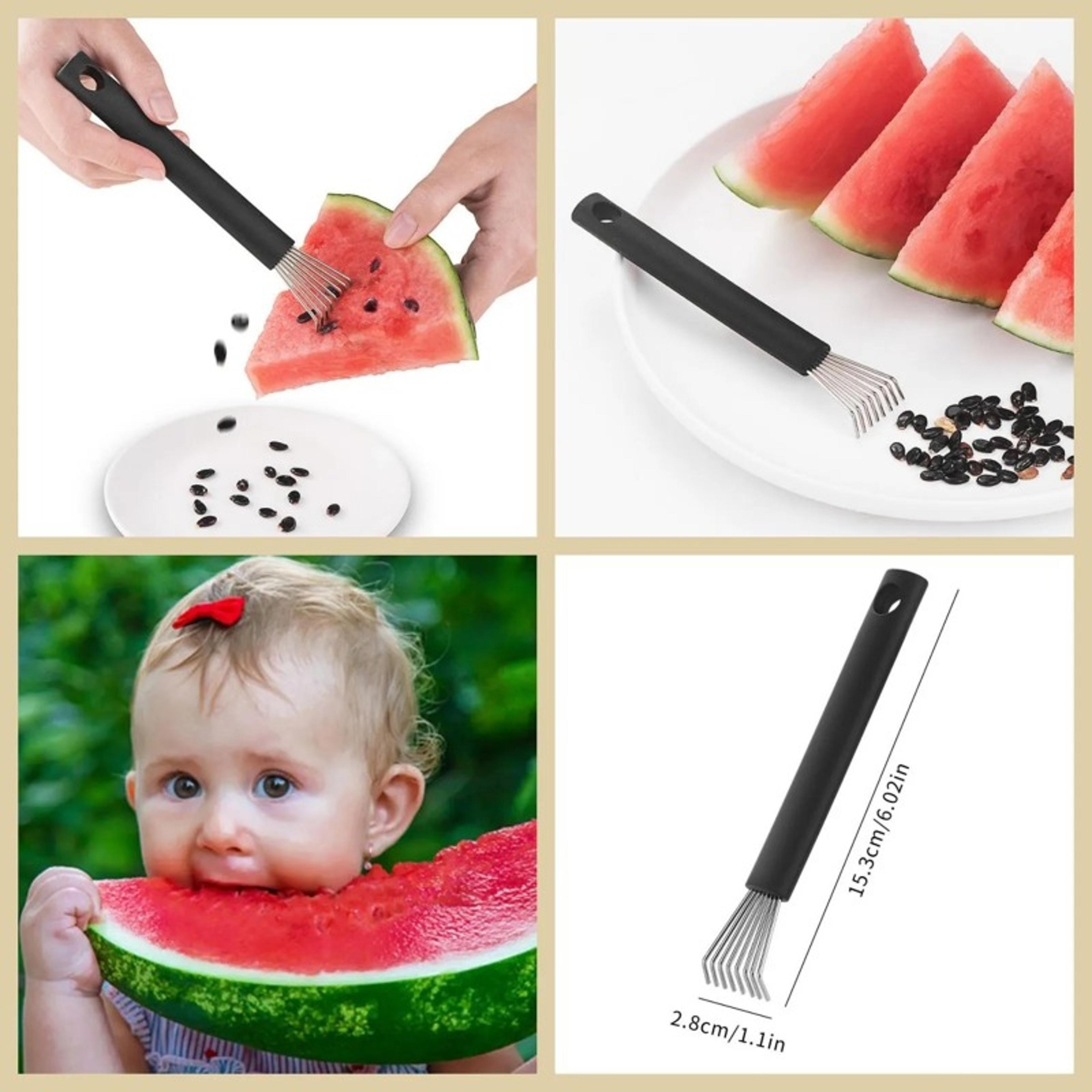 Seed Free Stainless Steel Watermelon Seed Remover  Fruit Divider Tool 5