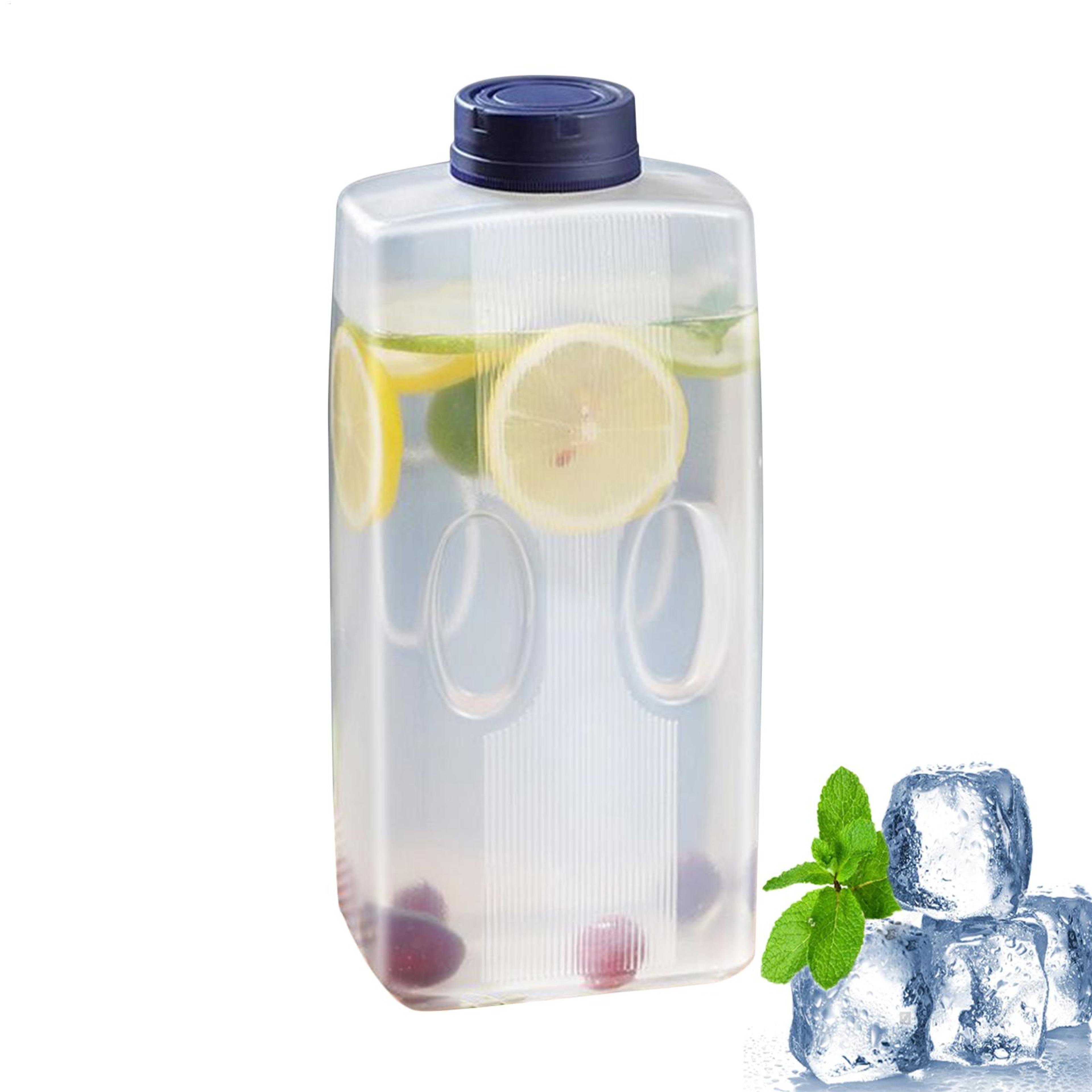 Water Pitcher With Lid Large Capacity Refrigerator Water Jug For Juice Tea  Cold Drinks 1