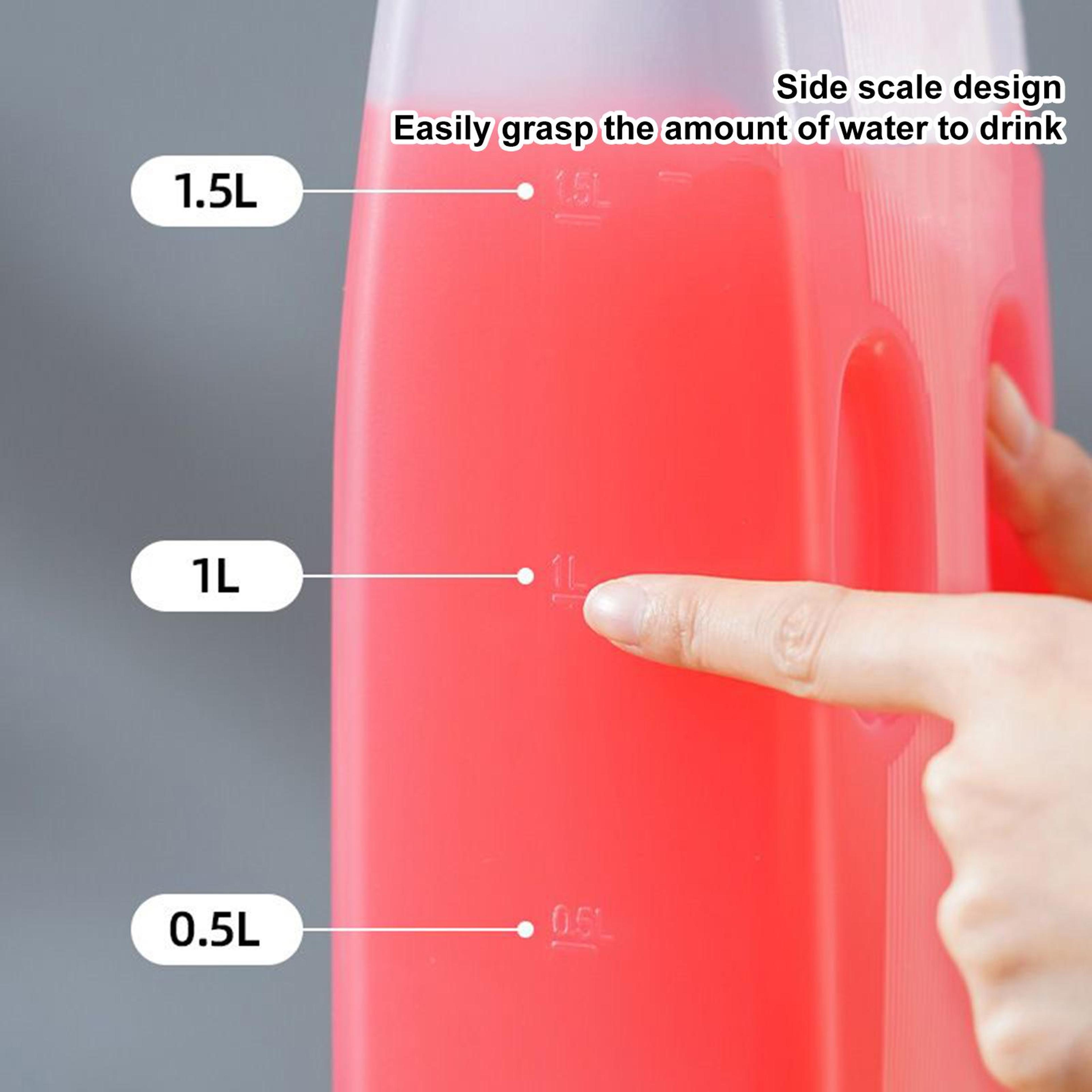 Water Pitcher With Lid Large Capacity Refrigerator Water Jug For Juice Tea  Cold Drinks 4