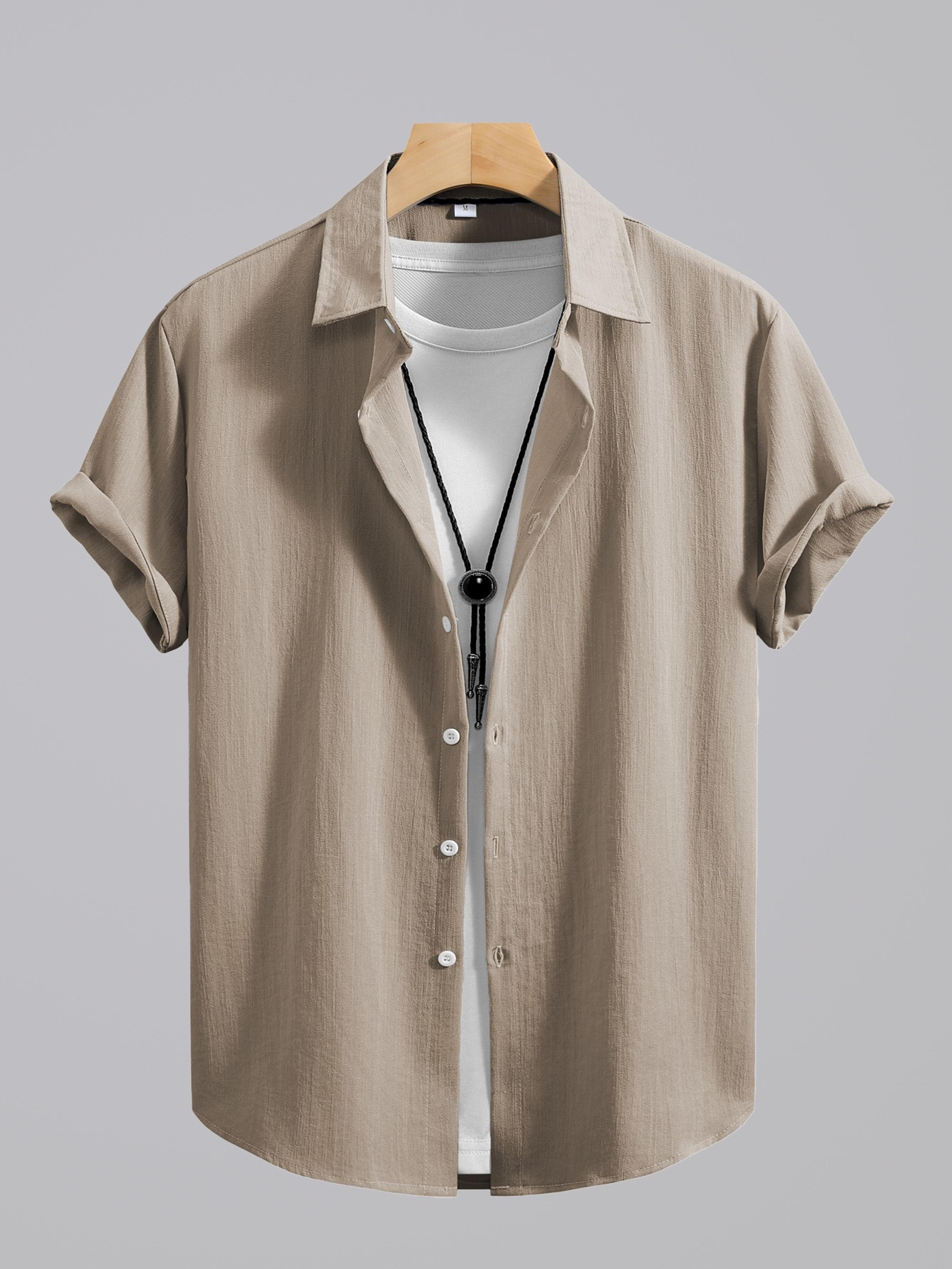 Coastal Breeze Mens Quick Dry Shirt Lightweight Loose Fit Hawaiian Casual Summer Shirt 1