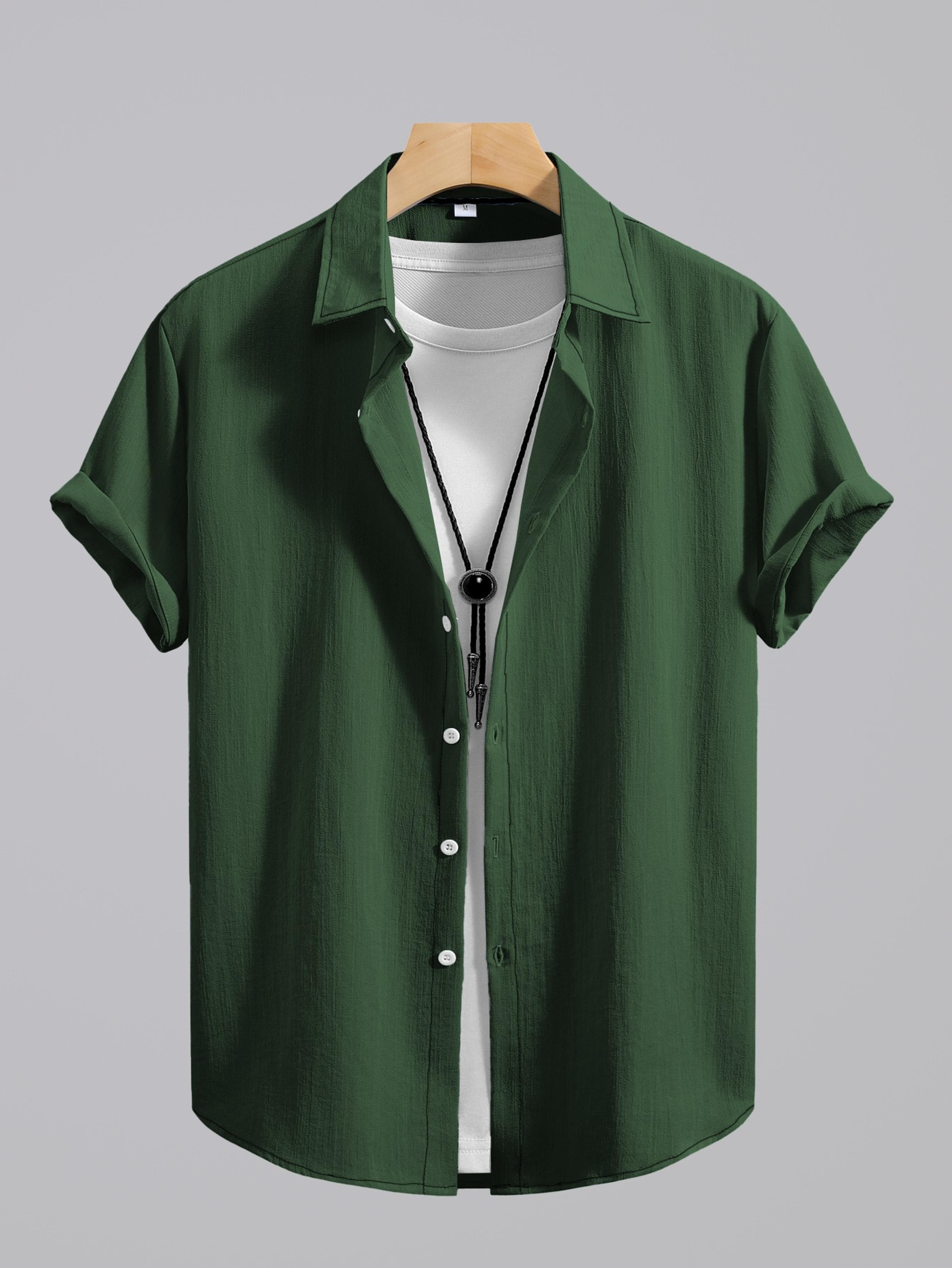 Coastal Breeze Mens Quick Dry Shirt Lightweight Loose Fit Hawaiian Casual Summer Shirt 2