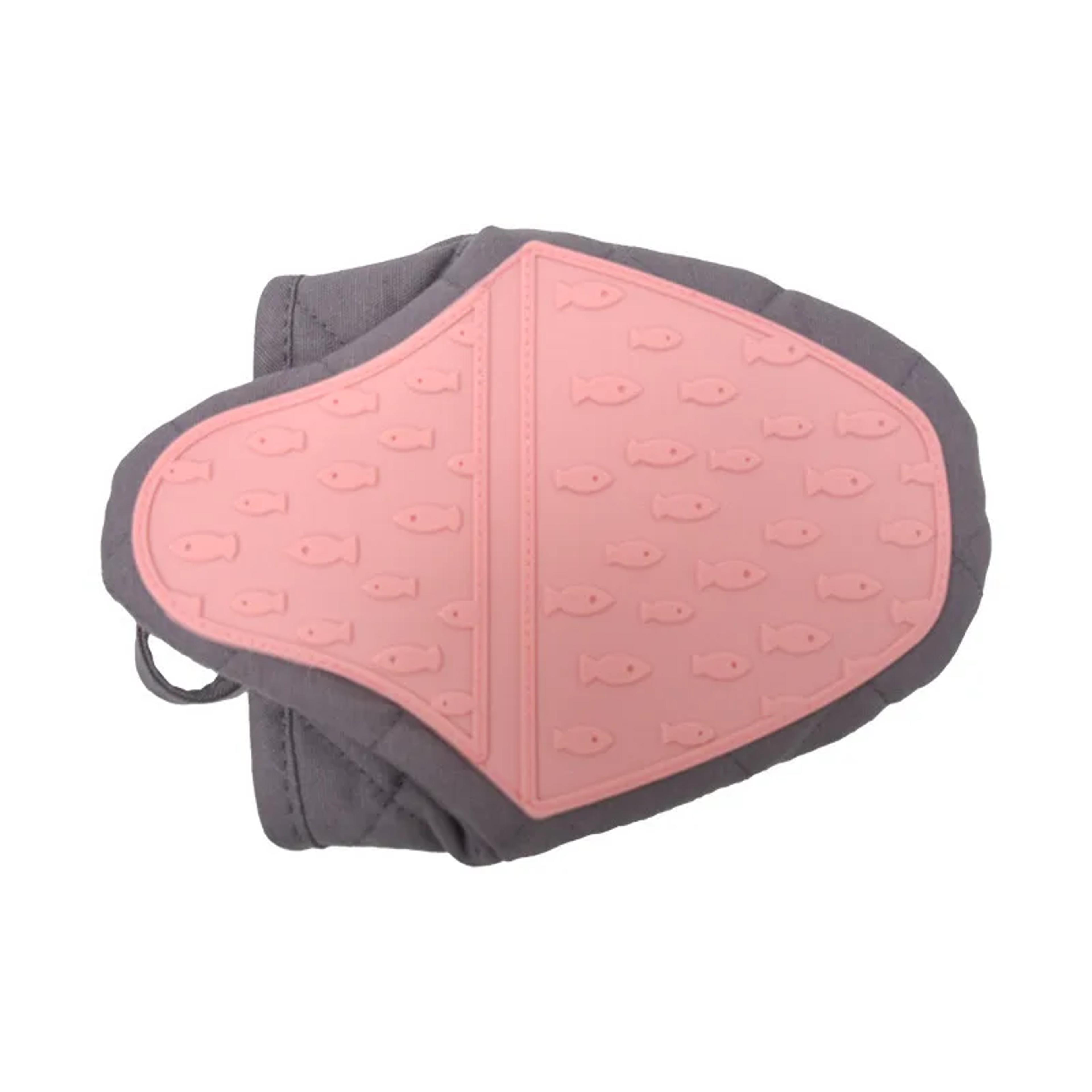Fish Shaped Silicone Oven Mitts Heat Resistant Kitchen Oven Gloves Pot Holder Grip 7