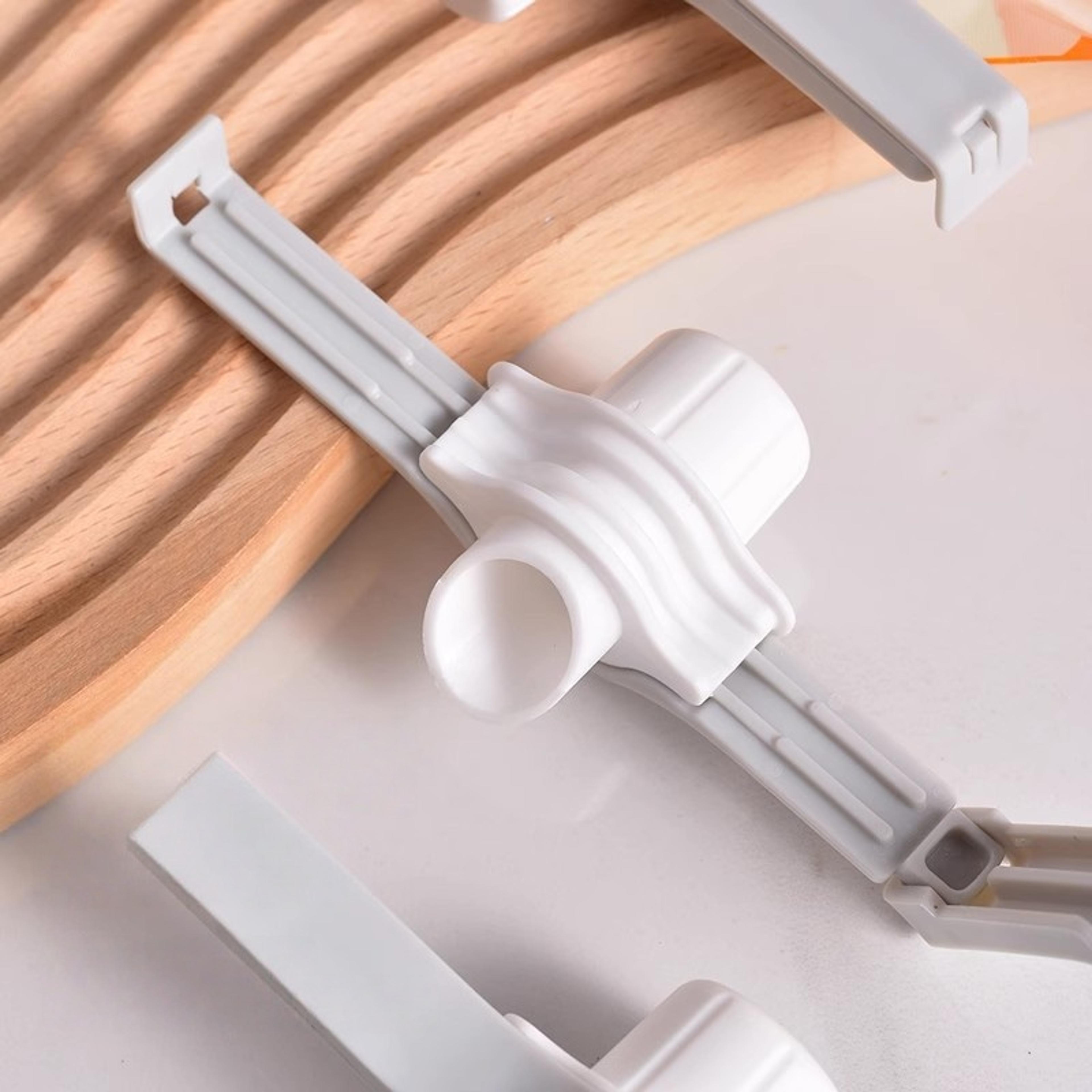 Twist Lock Food Bag Sealer Clip Reusable Airtight Kitchen Bag Clip For Snacks Spices  Powder 5