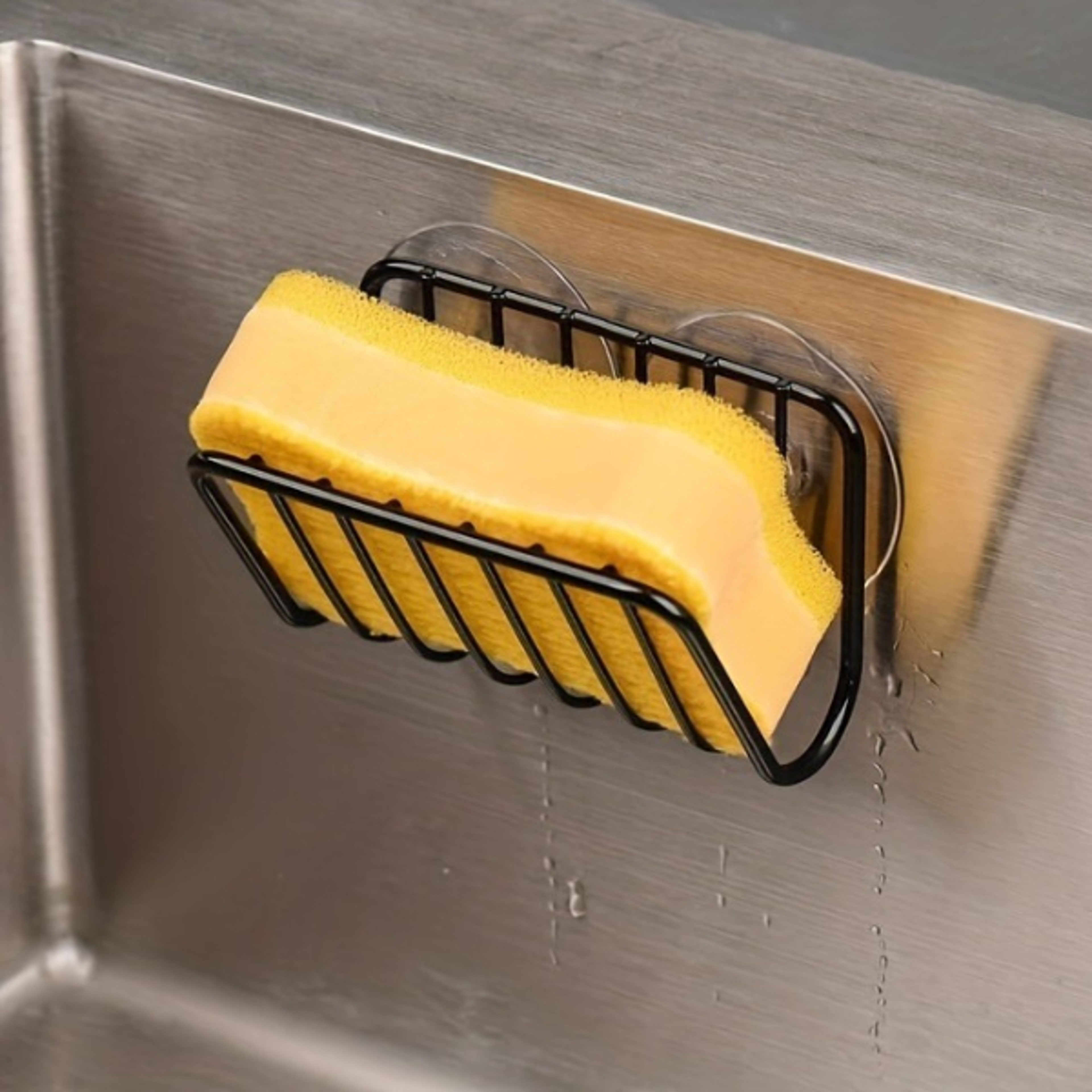 premium kitchen sponge holder suction sink organizer space saving kitchen sink caddys
