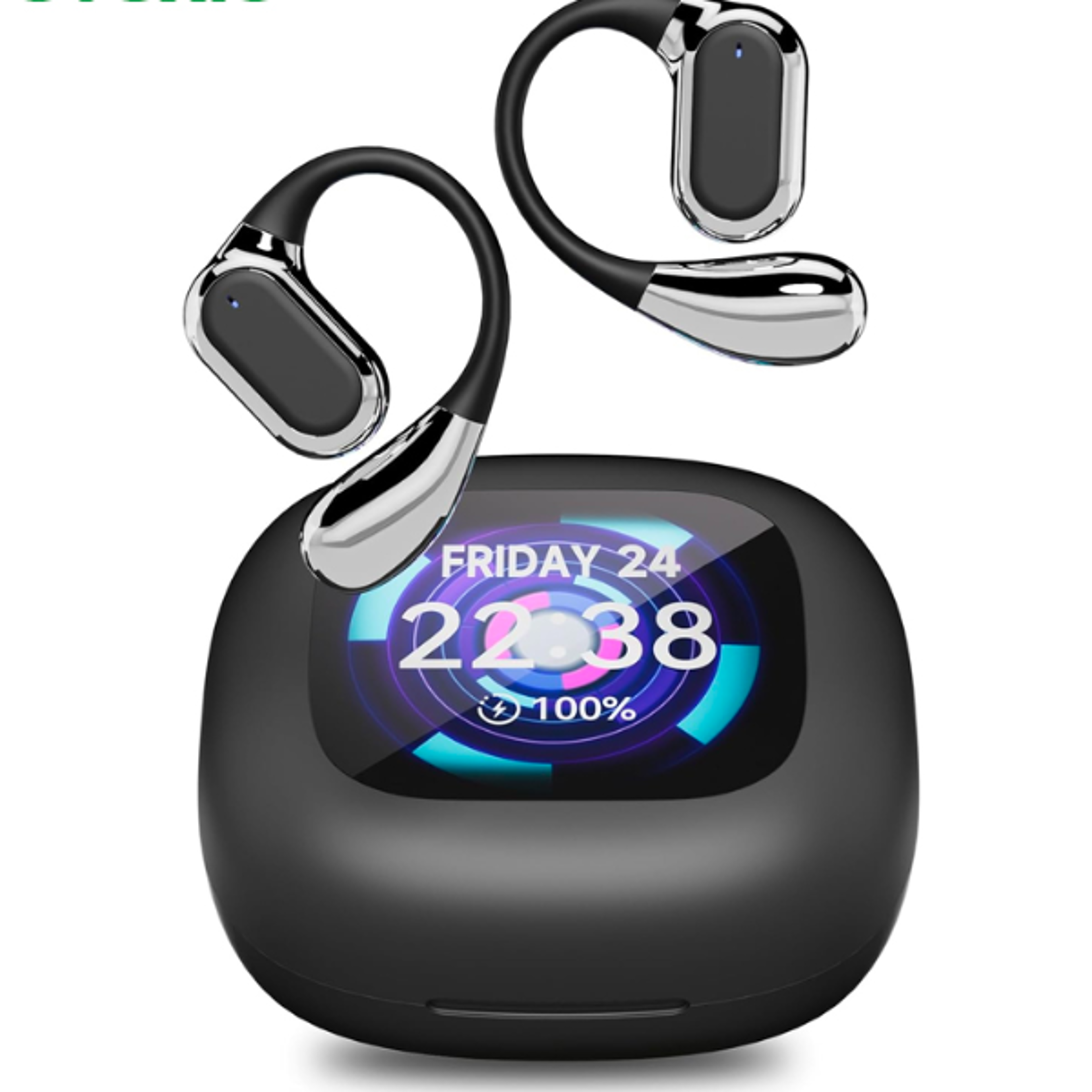 ai translator earbuds with lcd touch screen languages real time translation headphone